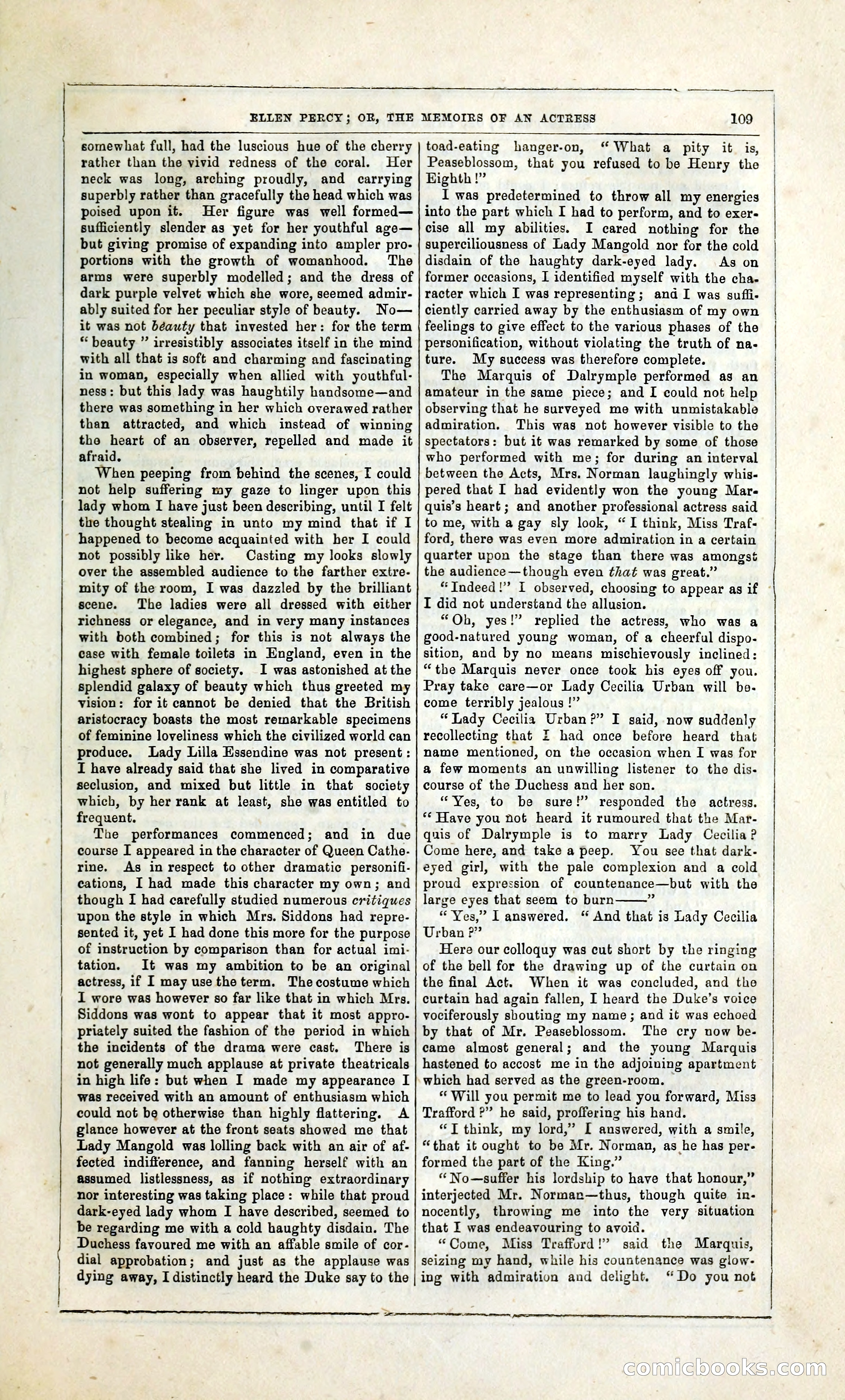 Ellen Percy; or, The Memoirs of an Actress — page 122 of 399
