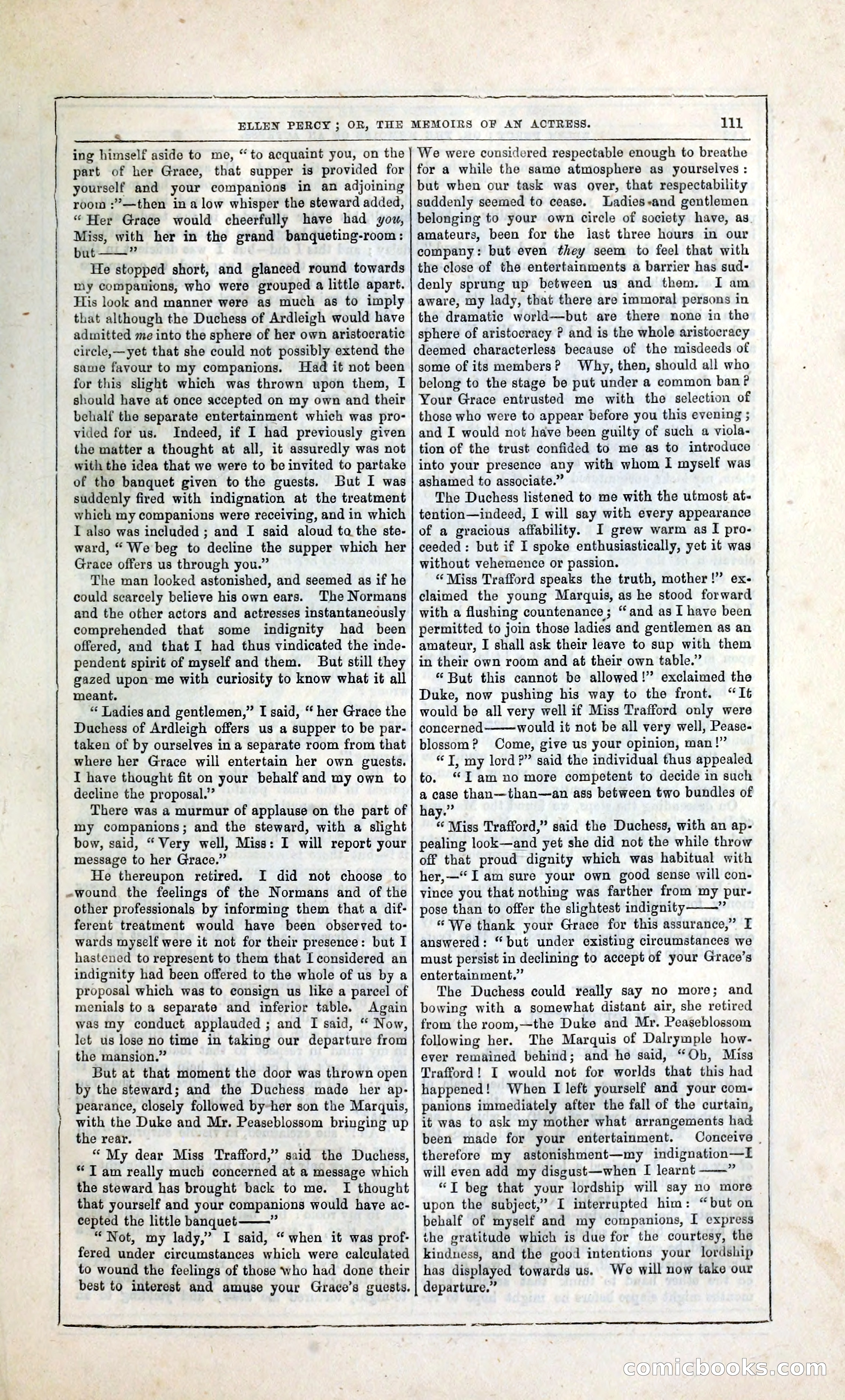 Ellen Percy; or, The Memoirs of an Actress — page 124 of 399