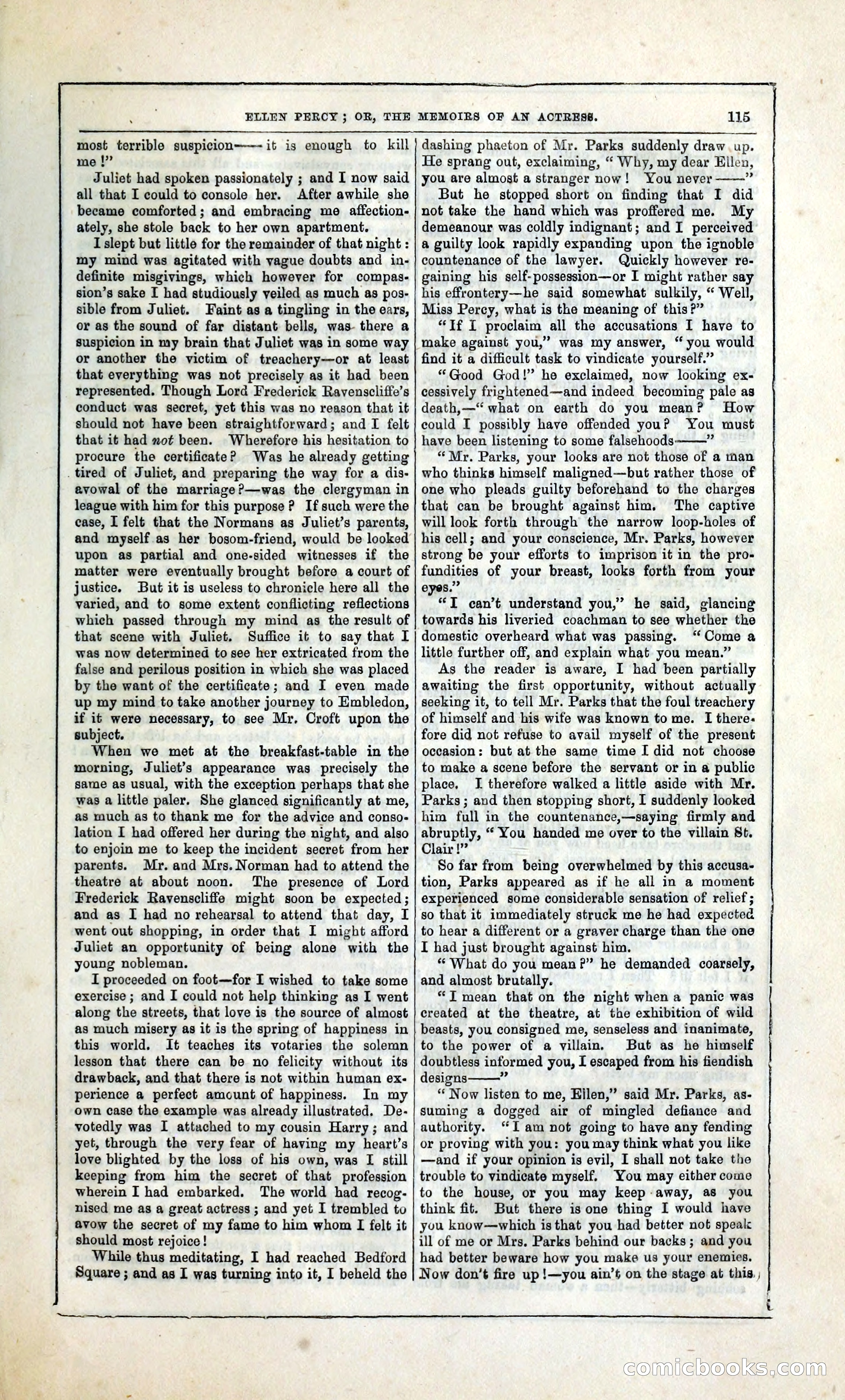 Ellen Percy; or, The Memoirs of an Actress — page 128 of 399