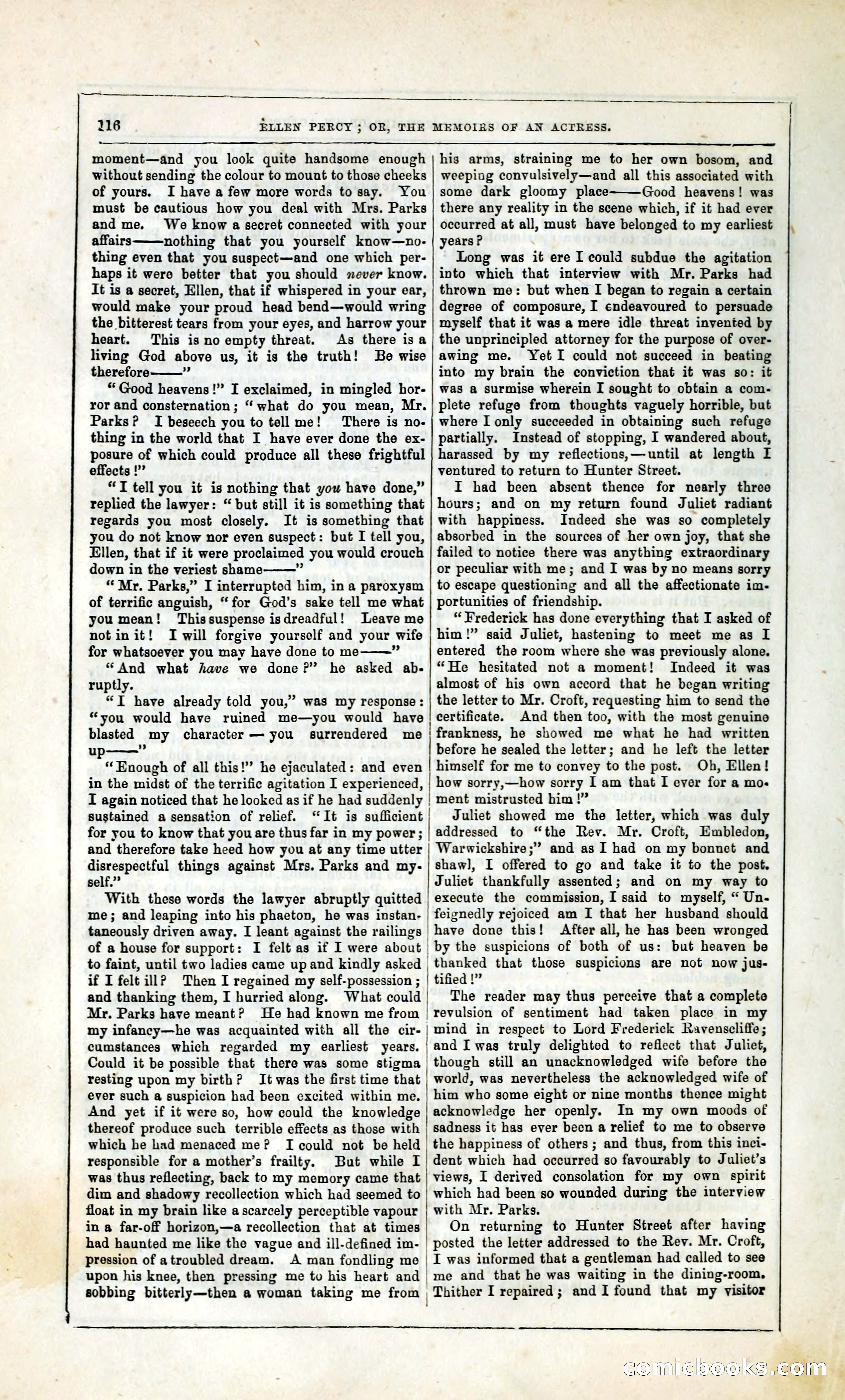 Ellen Percy; or, The Memoirs of an Actress — page 129 of 399