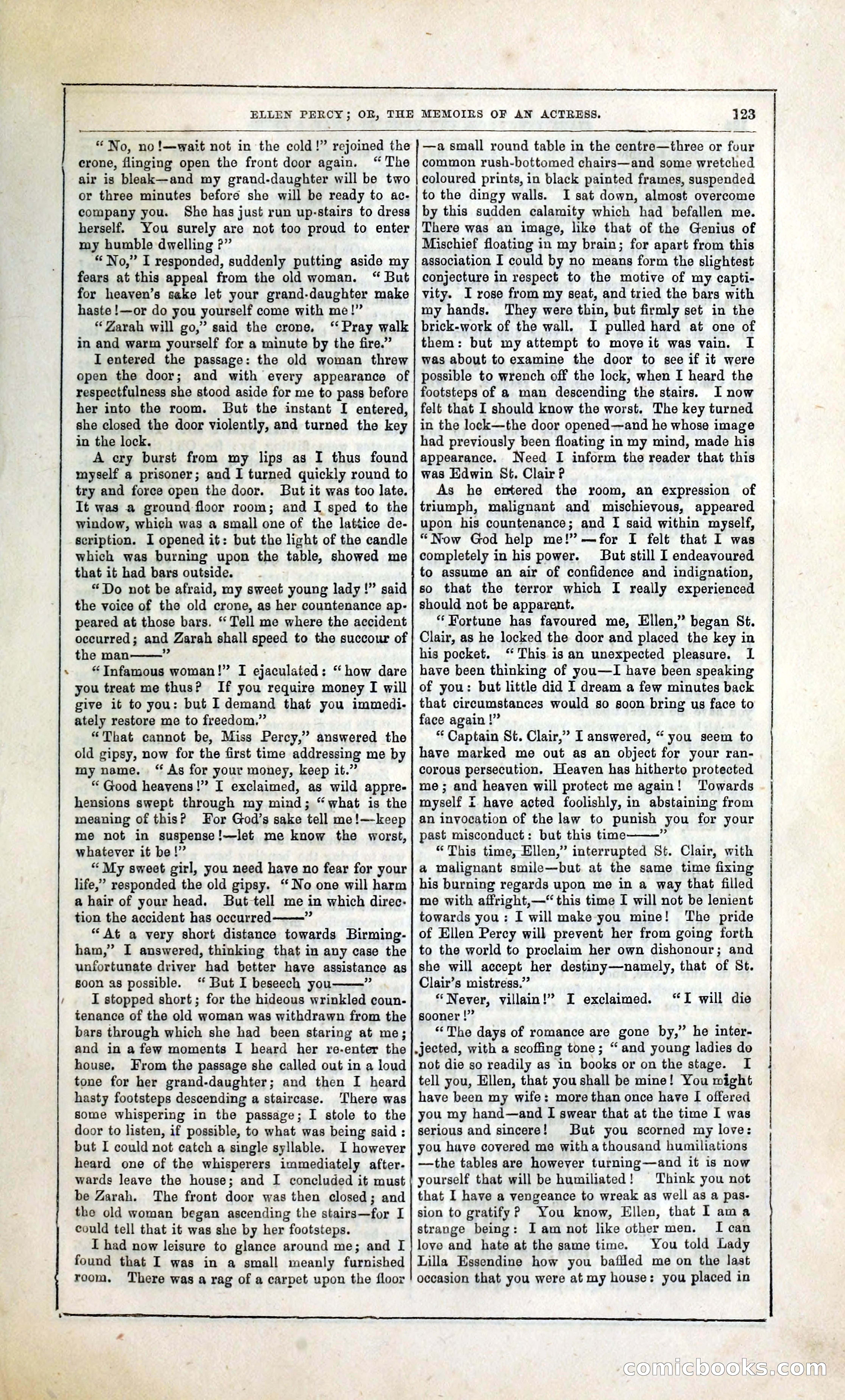 Ellen Percy; or, The Memoirs of an Actress — page 136 of 399