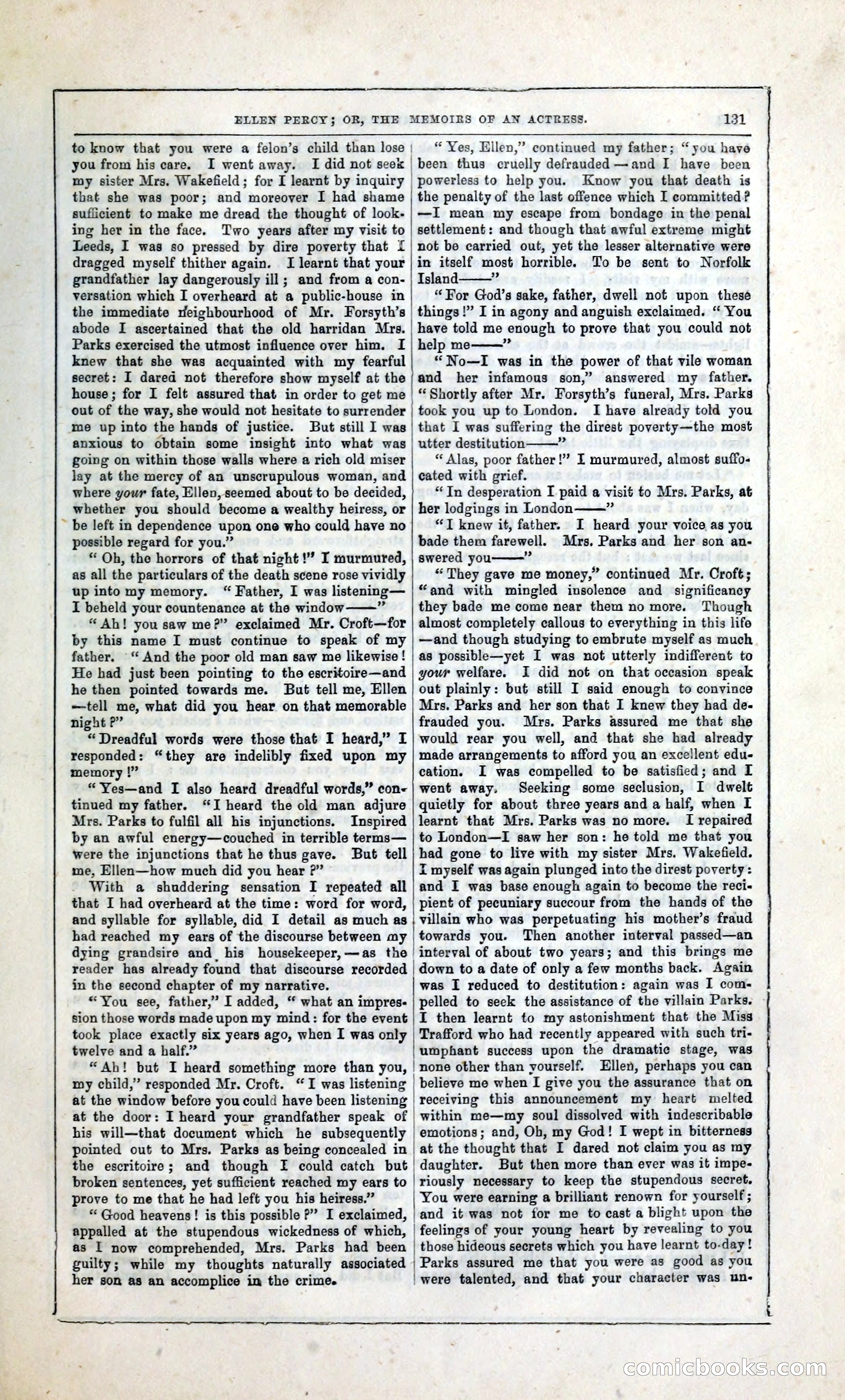 Ellen Percy; or, The Memoirs of an Actress — page 144 of 399