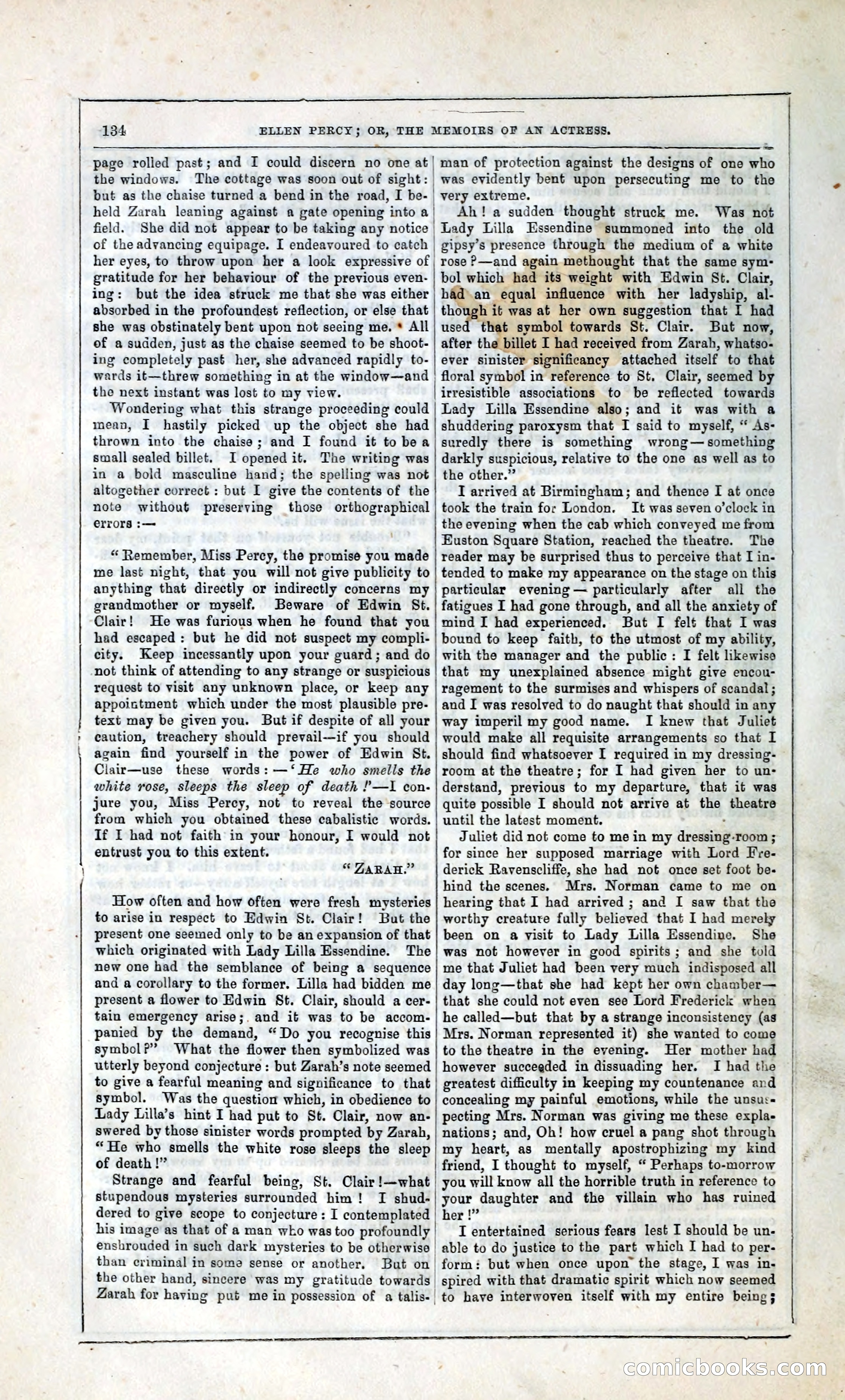 Ellen Percy; or, The Memoirs of an Actress — page 147 of 399