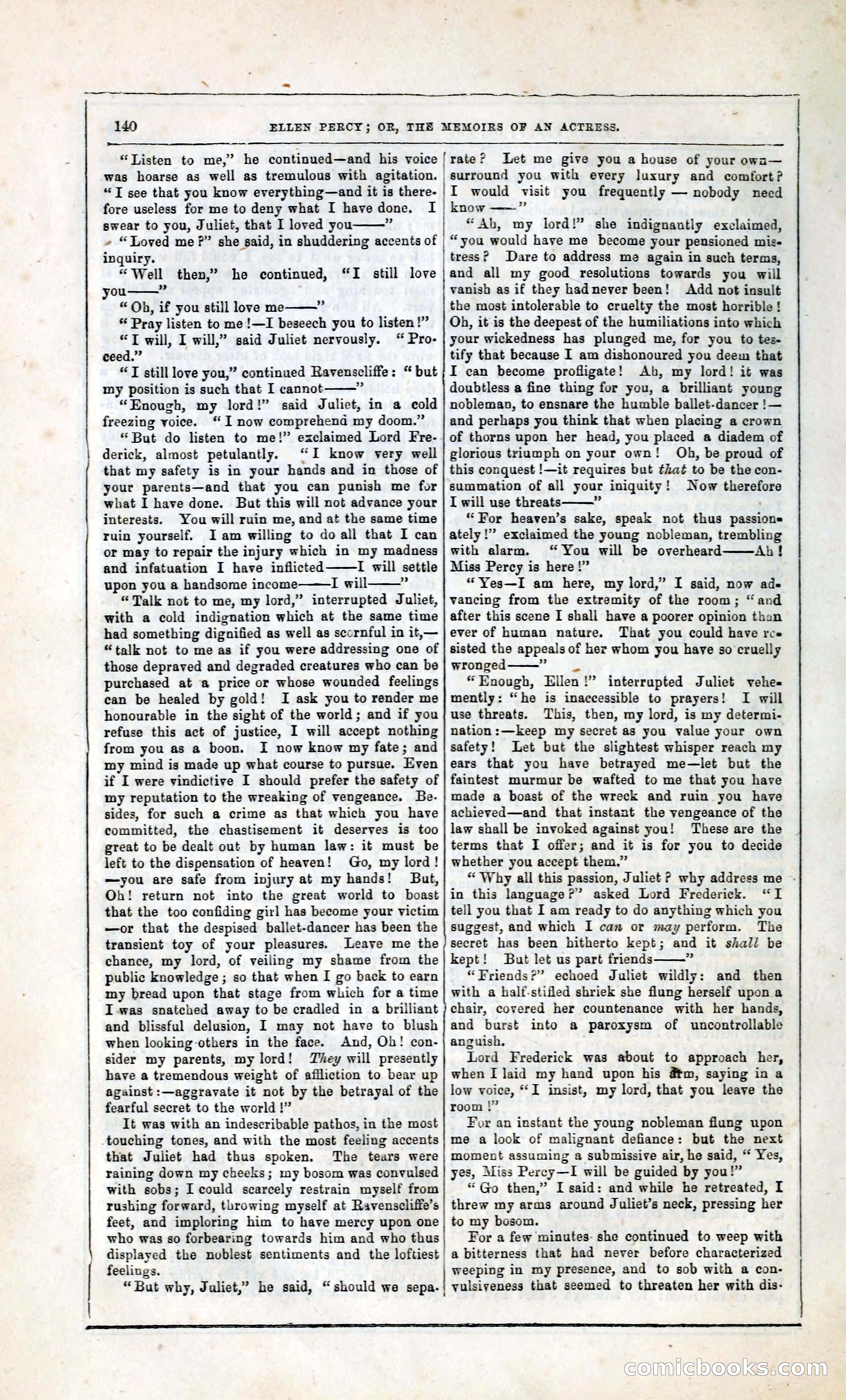 Ellen Percy; or, The Memoirs of an Actress — page 153 of 399