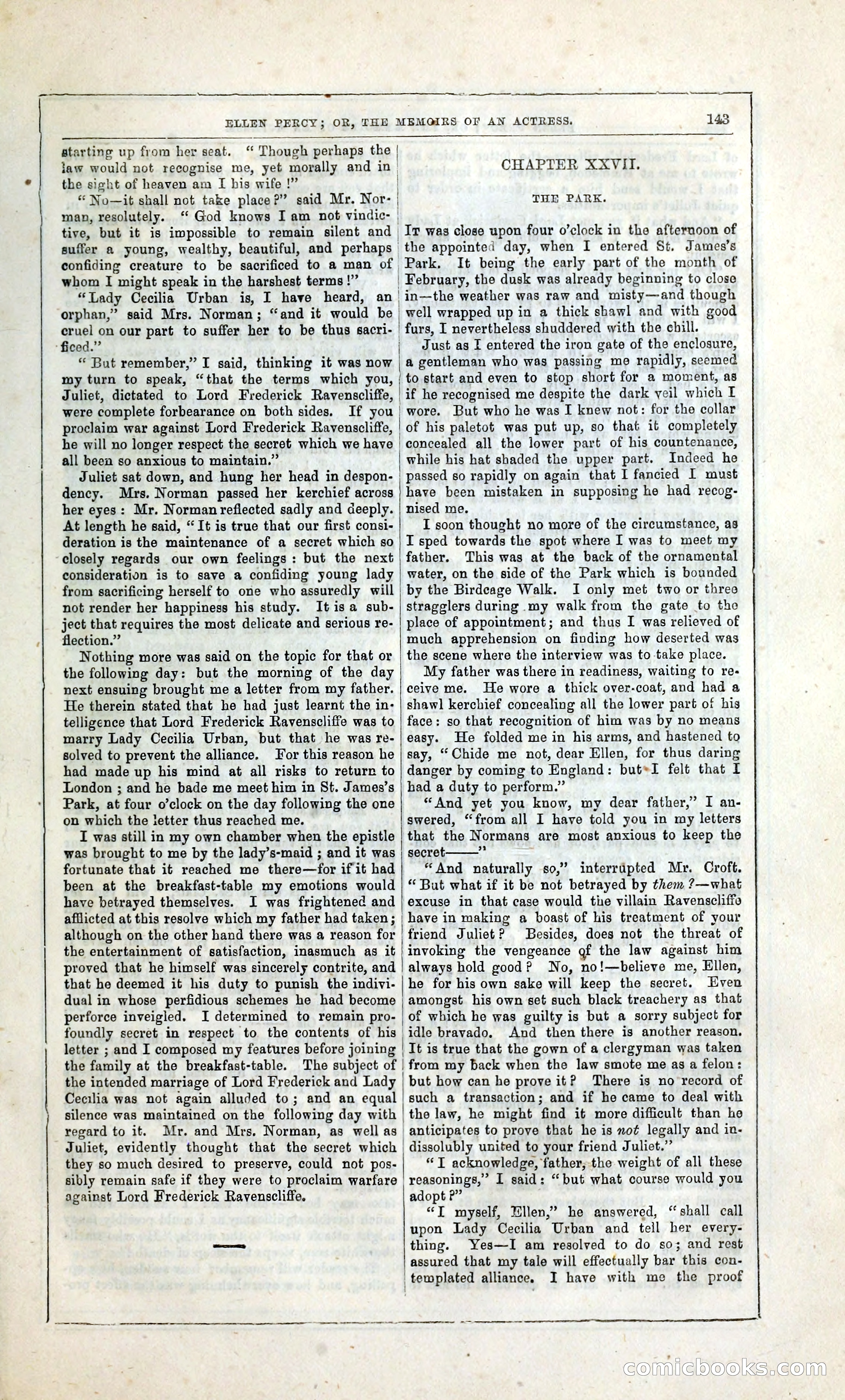 Ellen Percy; or, The Memoirs of an Actress — page 156 of 399