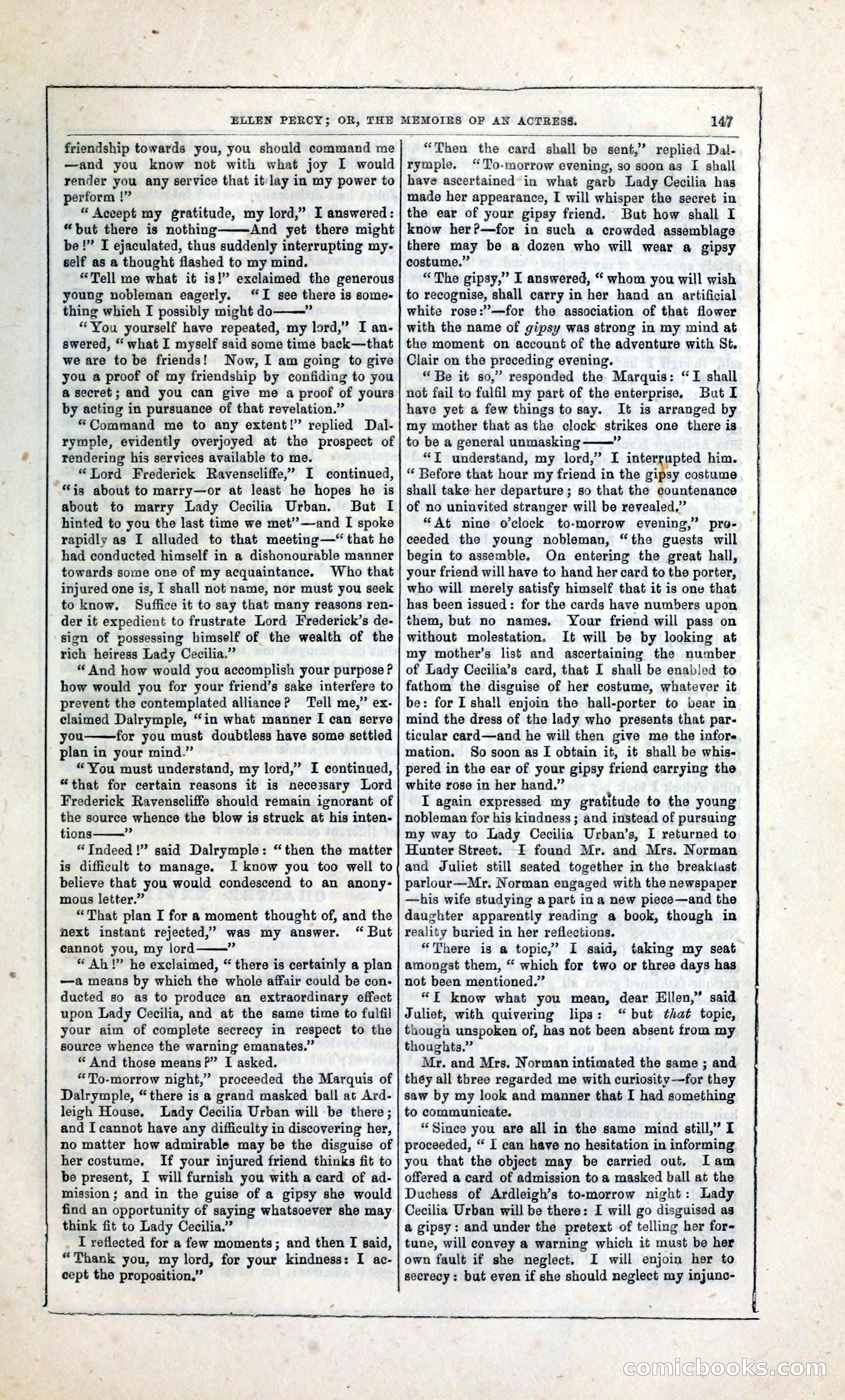 Ellen Percy; or, The Memoirs of an Actress — page 160 of 399