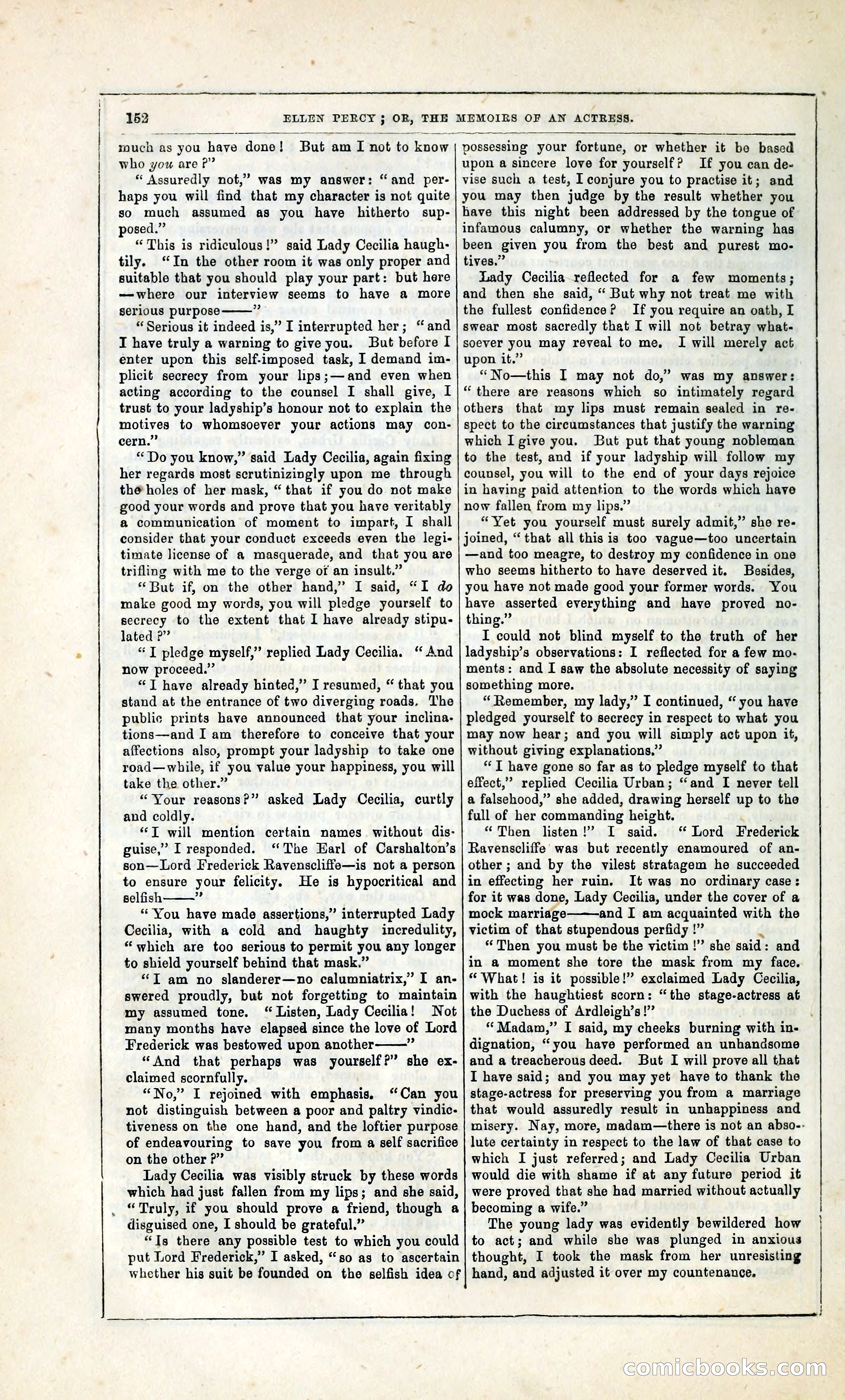 Ellen Percy; or, The Memoirs of an Actress — page 165 of 399