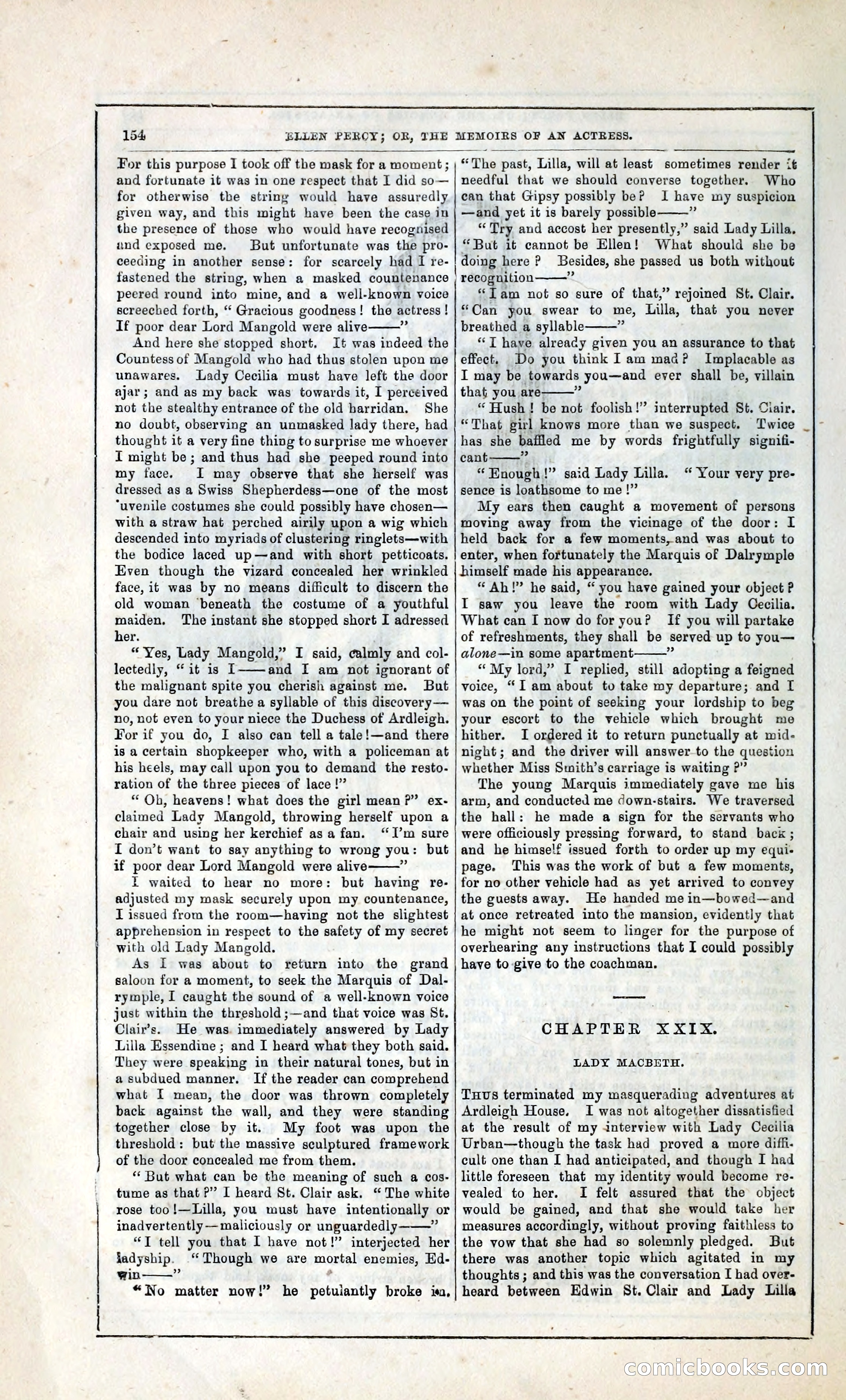 Ellen Percy; or, The Memoirs of an Actress — page 167 of 399