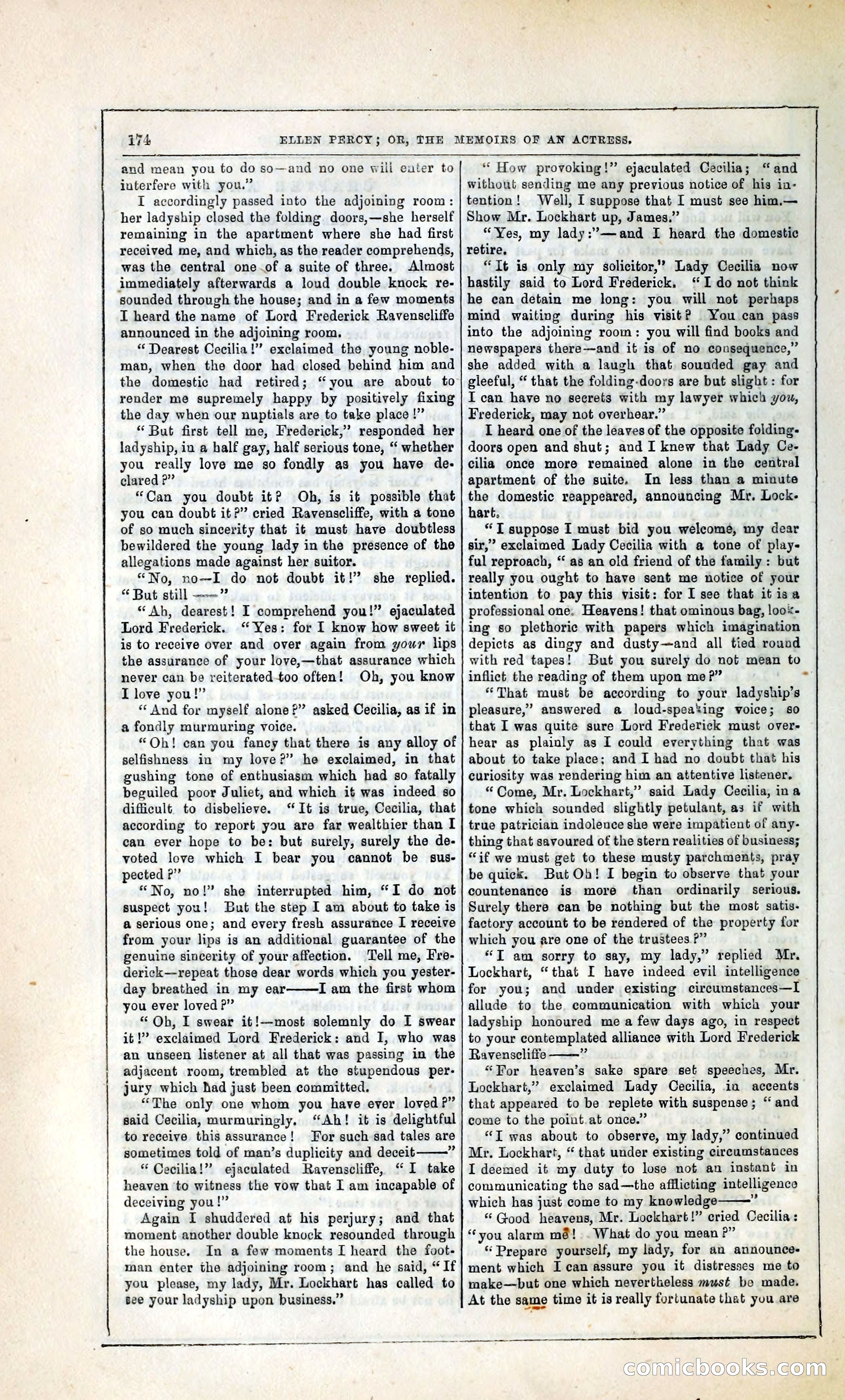 Ellen Percy; or, The Memoirs of an Actress — page 187 of 399