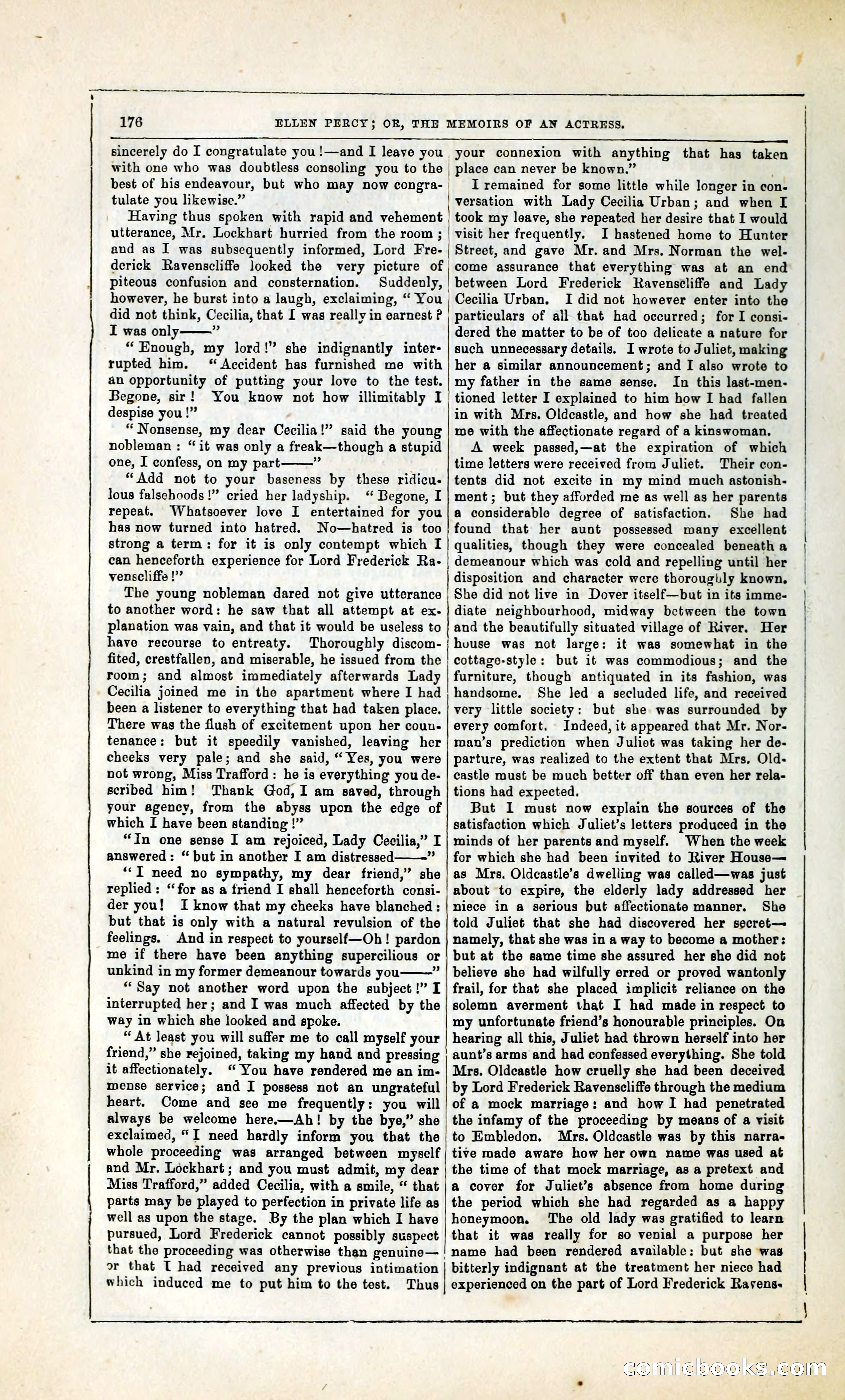 Ellen Percy; or, The Memoirs of an Actress — page 189 of 399