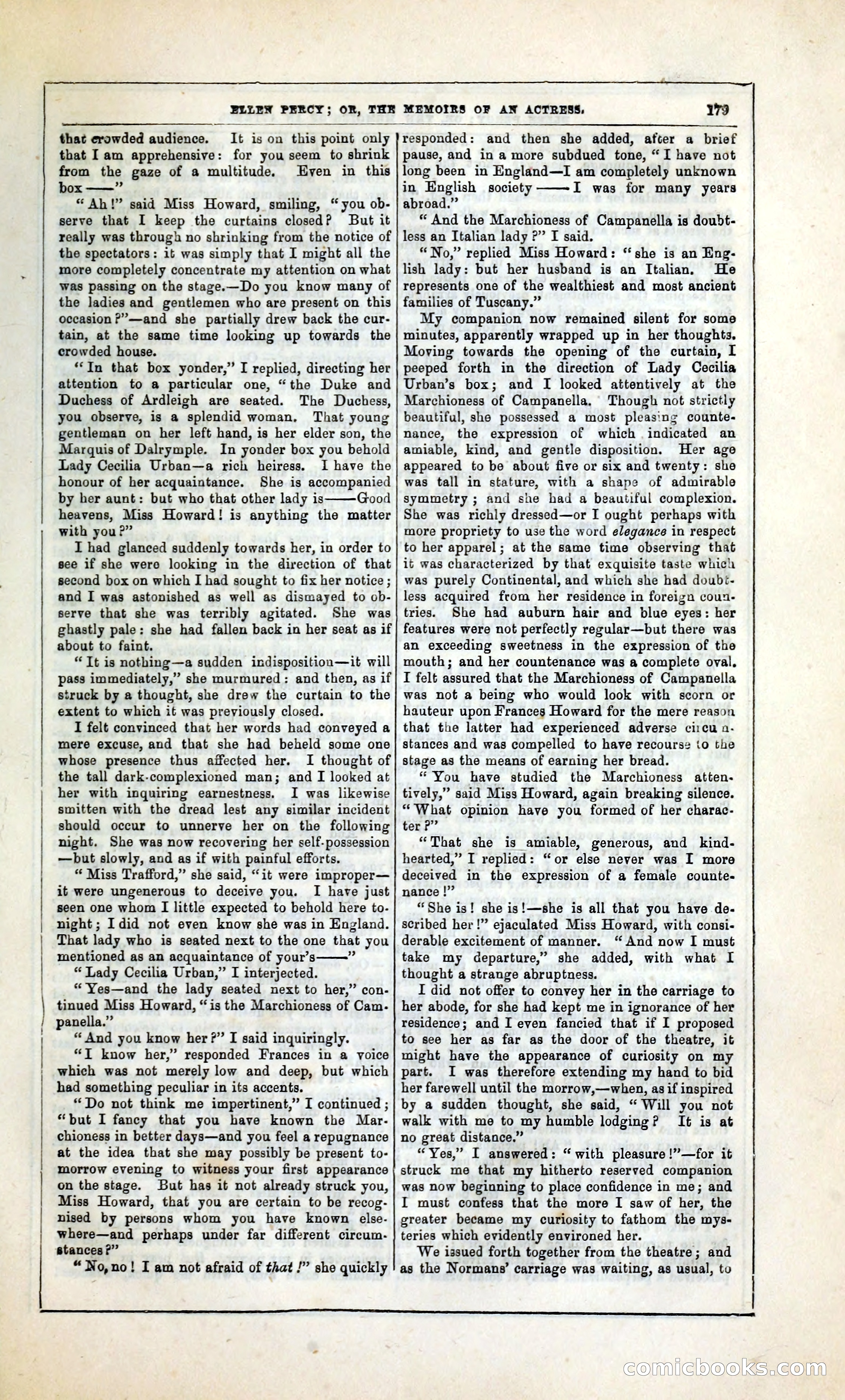 Ellen Percy; or, The Memoirs of an Actress — page 192 of 399