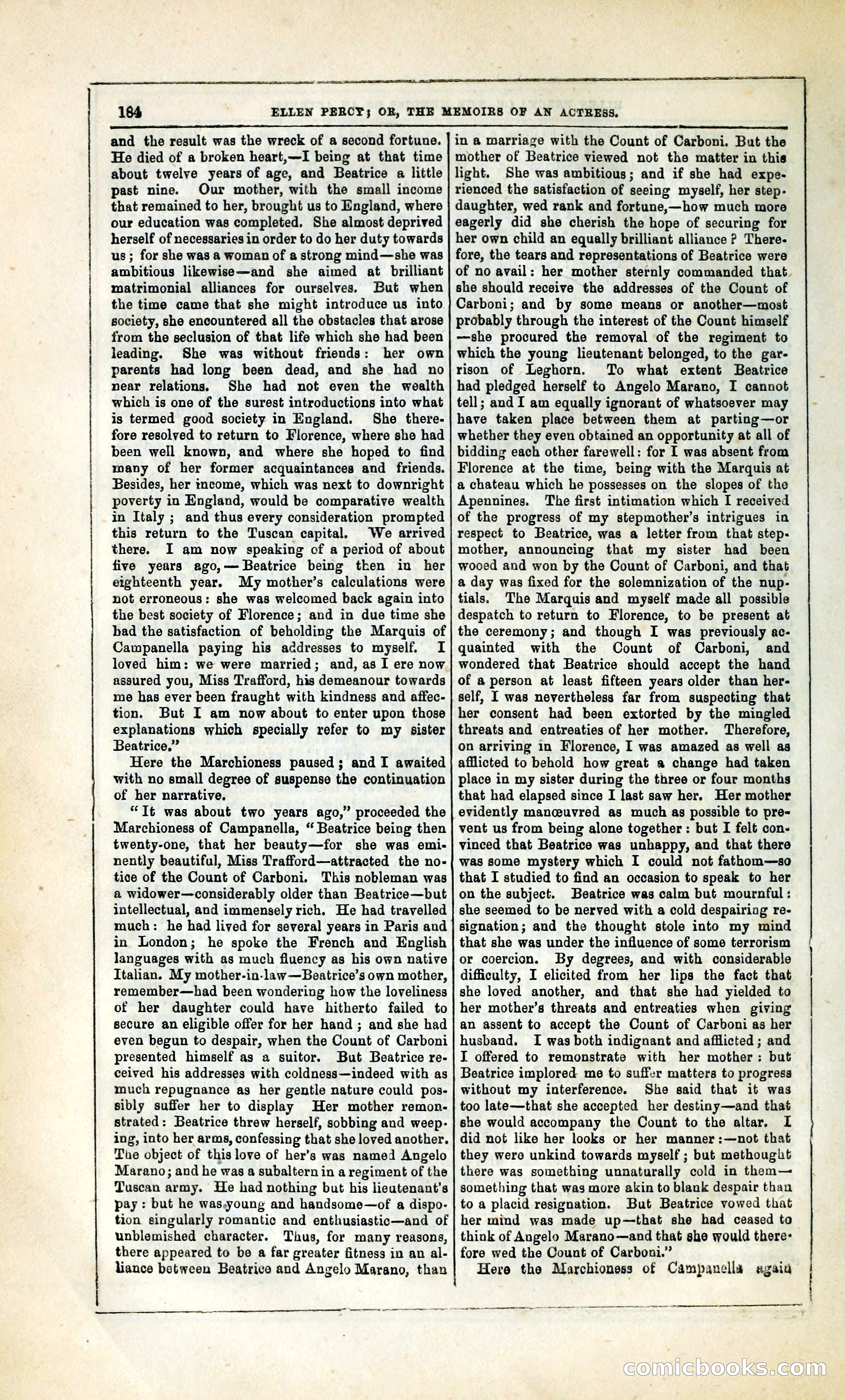 Ellen Percy; or, The Memoirs of an Actress — page 197 of 399