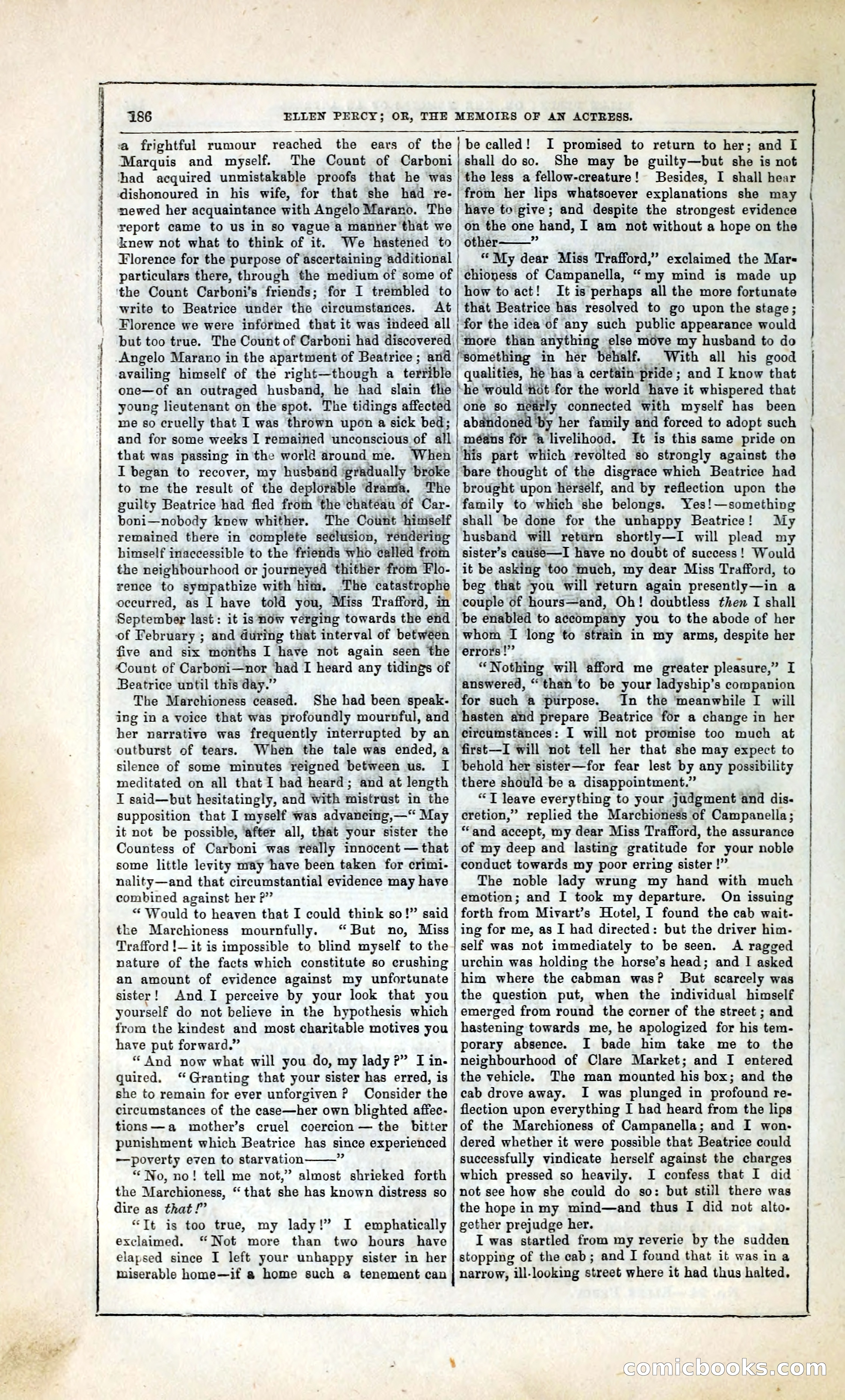 Ellen Percy; or, The Memoirs of an Actress — page 199 of 399