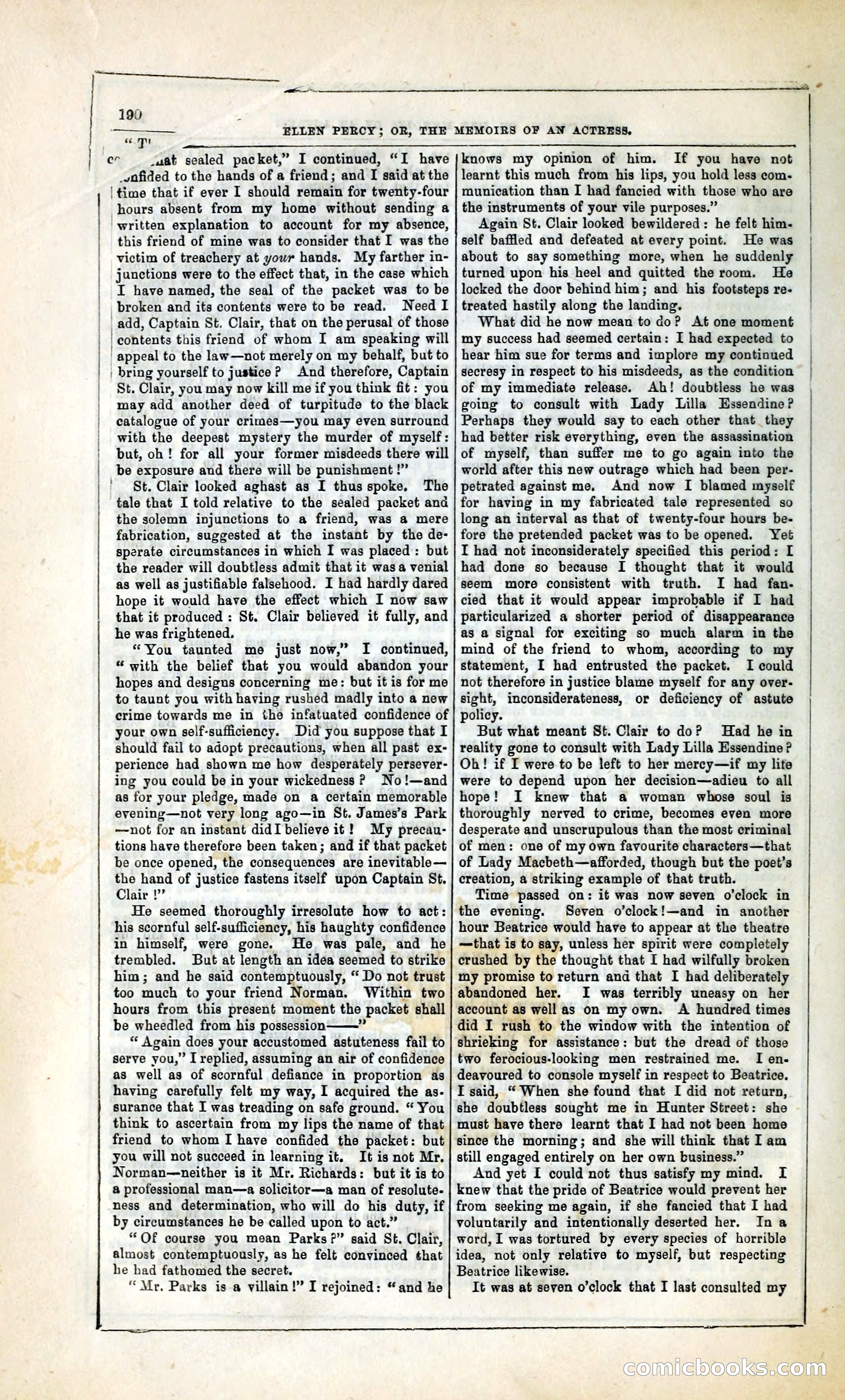 Ellen Percy; or, The Memoirs of an Actress — page 203 of 399