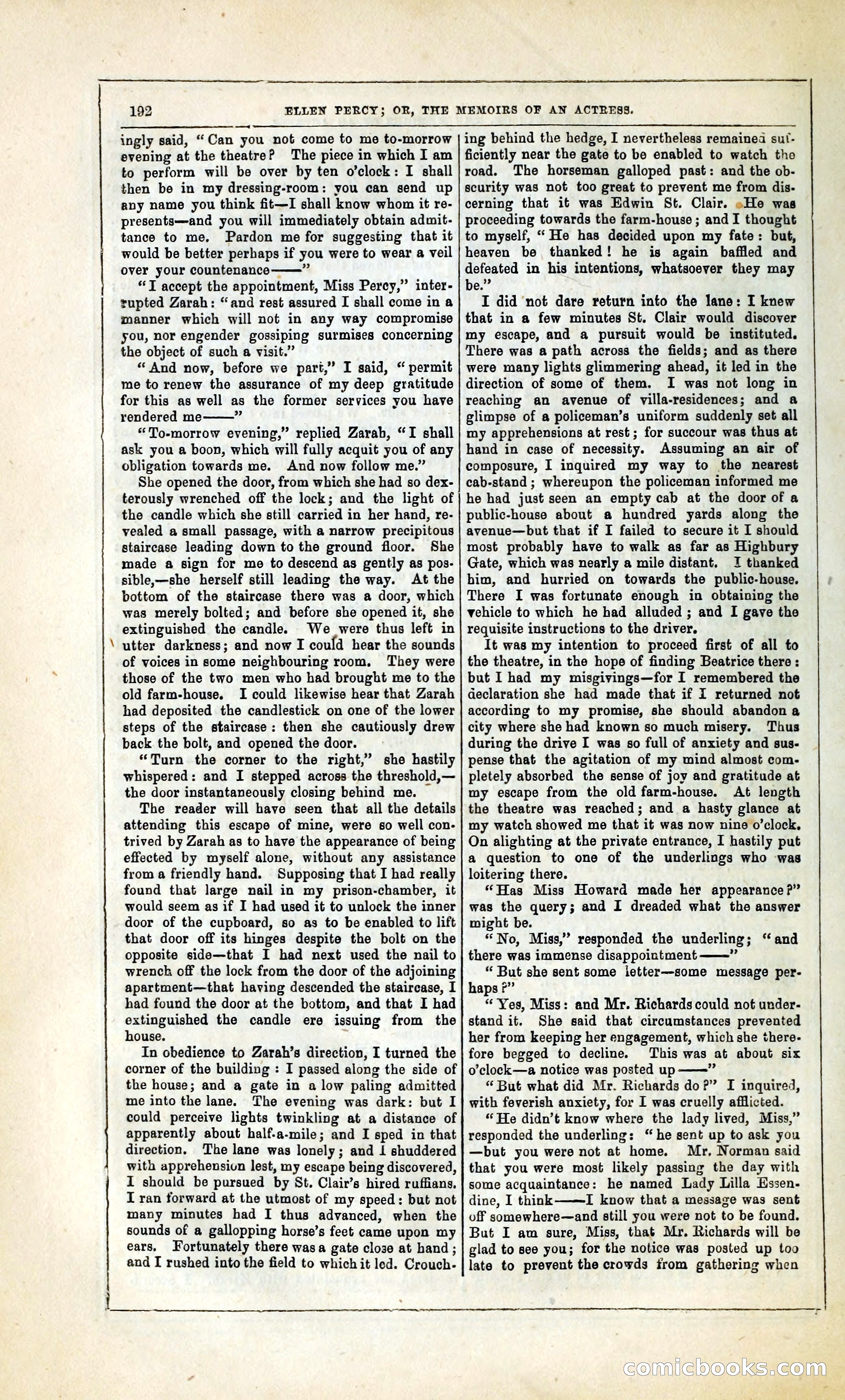 Ellen Percy; or, The Memoirs of an Actress — page 205 of 399