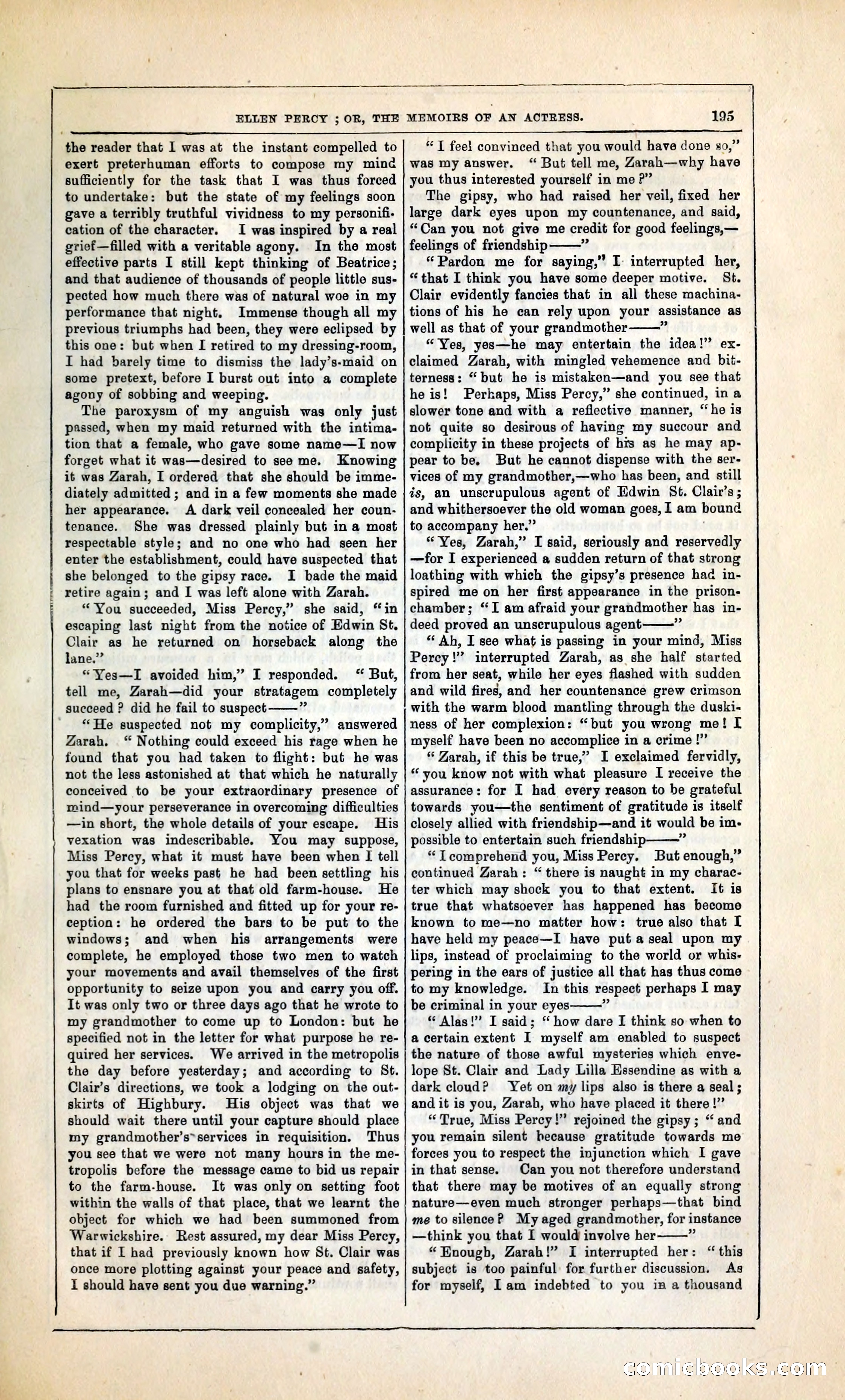 Ellen Percy; or, The Memoirs of an Actress — page 208 of 399