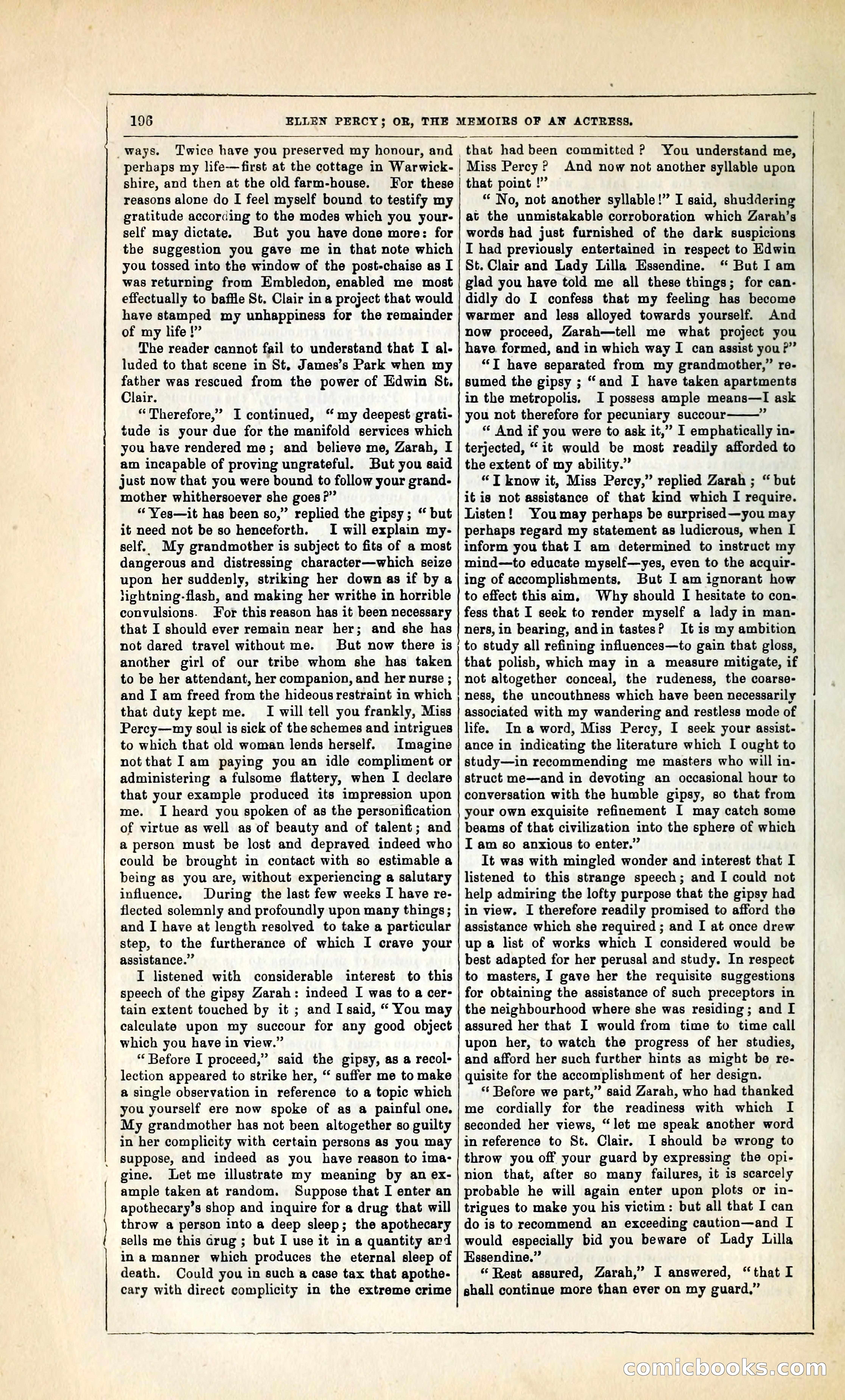 Ellen Percy; or, The Memoirs of an Actress — page 209 of 399
