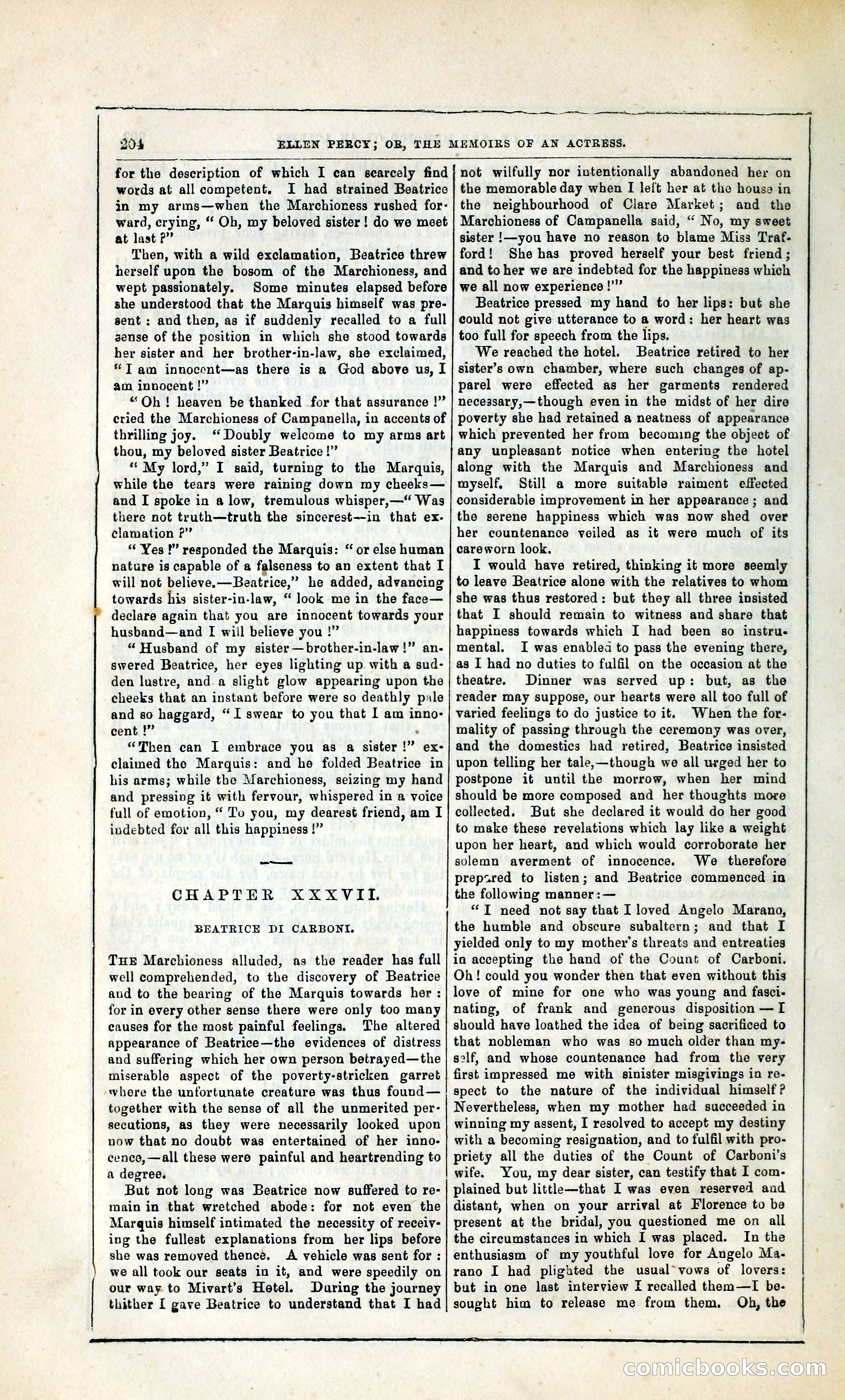 Ellen Percy; or, The Memoirs of an Actress — page 217 of 399