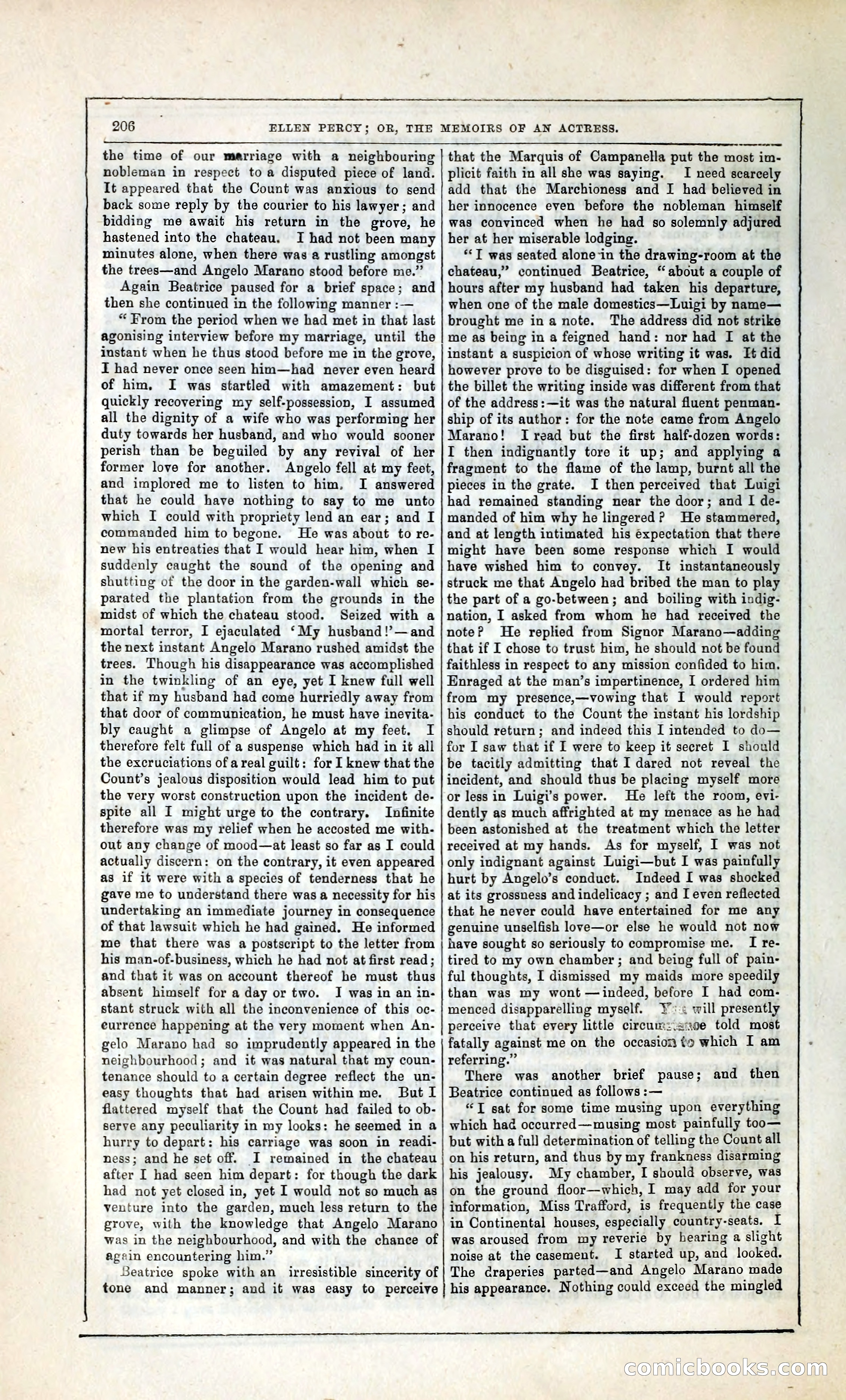 Ellen Percy; or, The Memoirs of an Actress — page 219 of 399