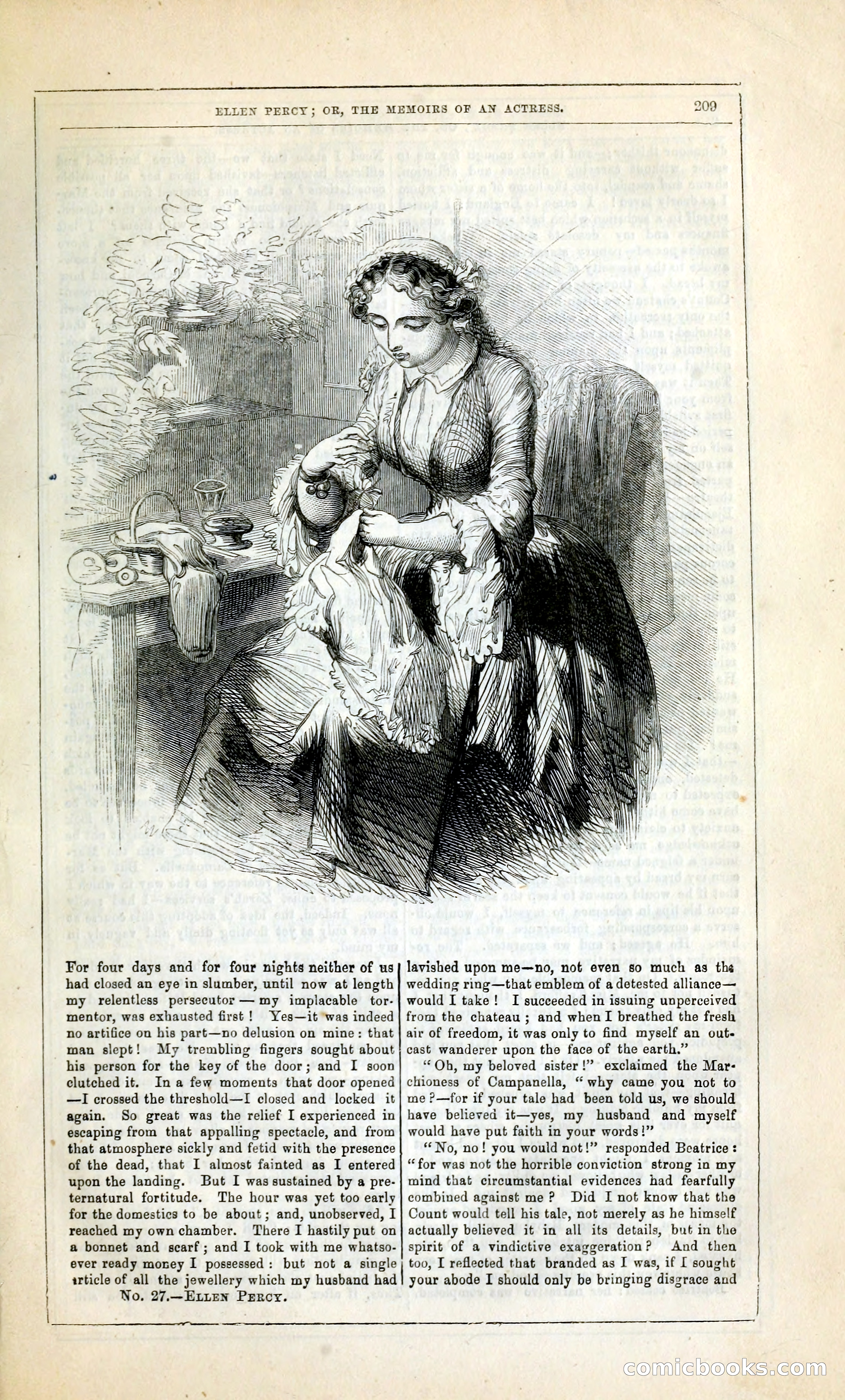 Ellen Percy; or, The Memoirs of an Actress — page 222 of 399