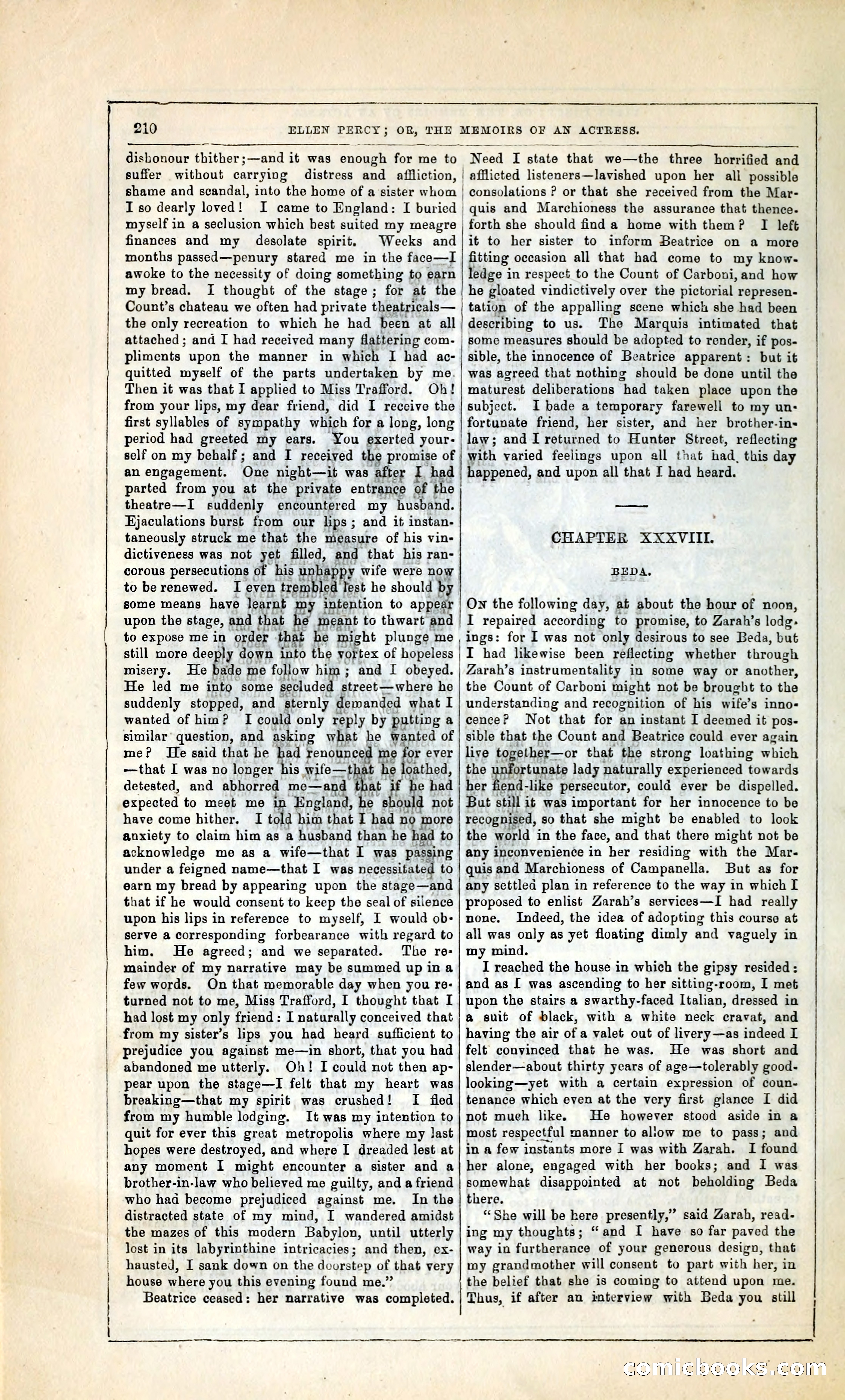 Ellen Percy; or, The Memoirs of an Actress — page 223 of 399