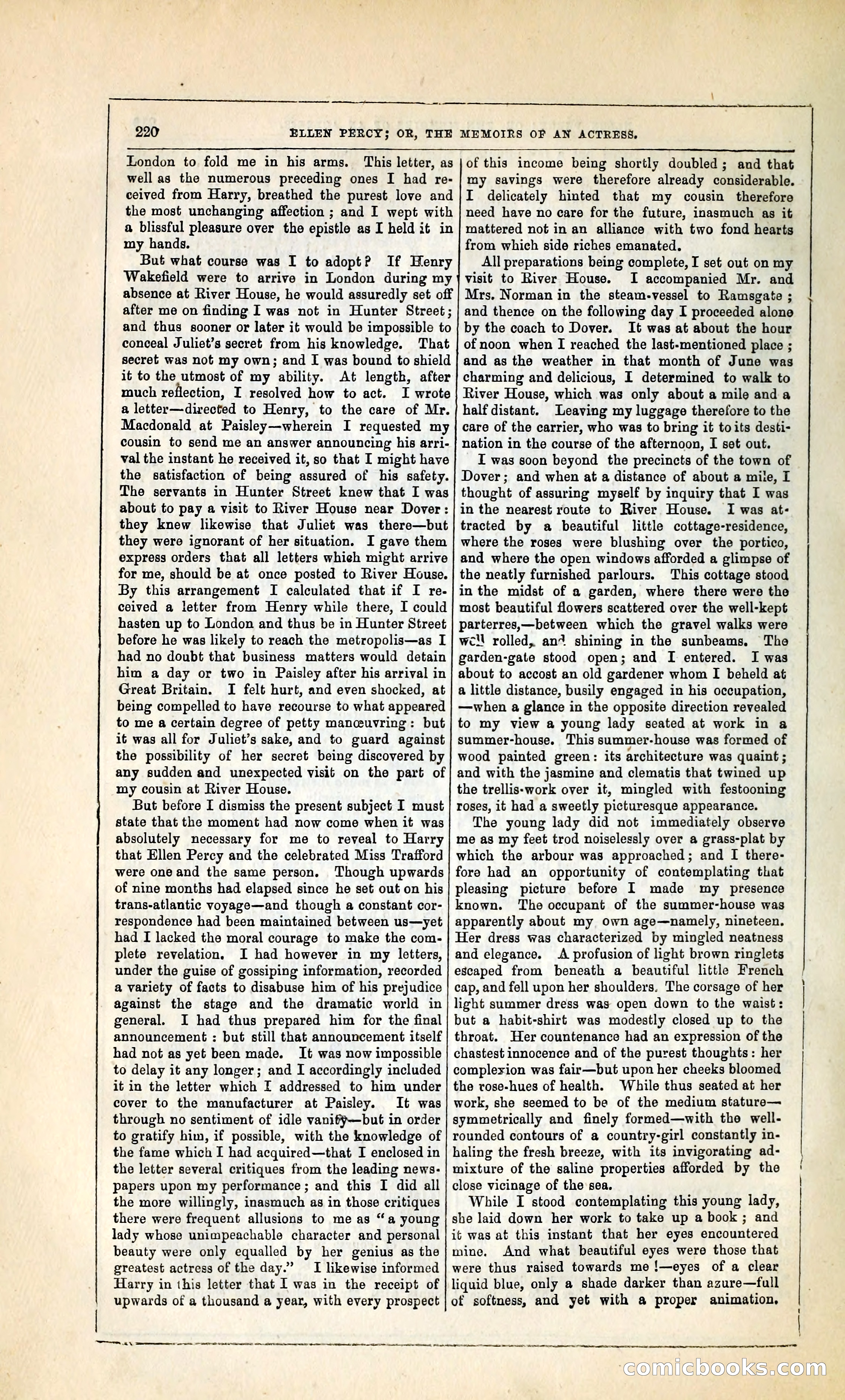 Ellen Percy; or, The Memoirs of an Actress — page 233 of 399