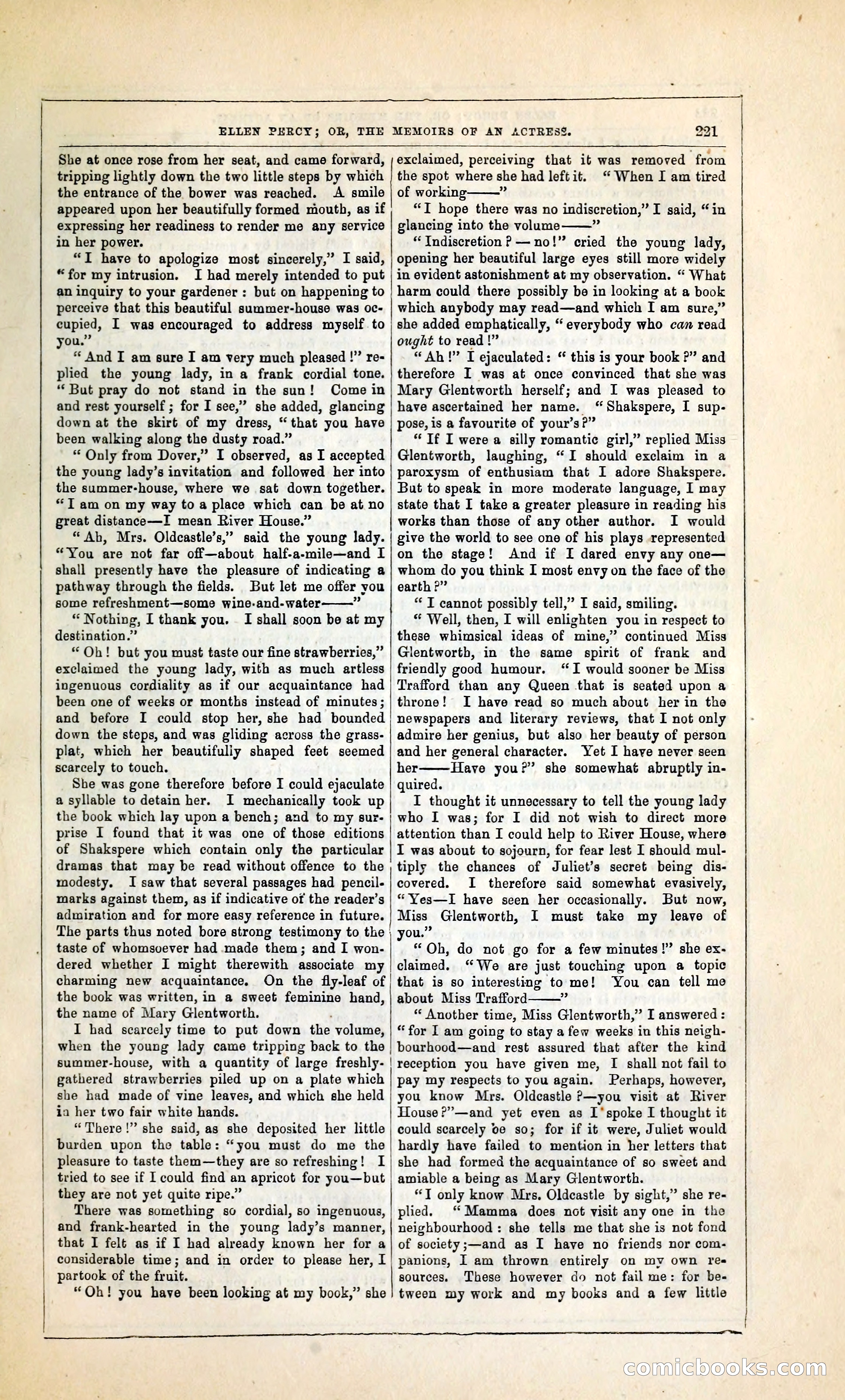 Ellen Percy; or, The Memoirs of an Actress — page 234 of 399