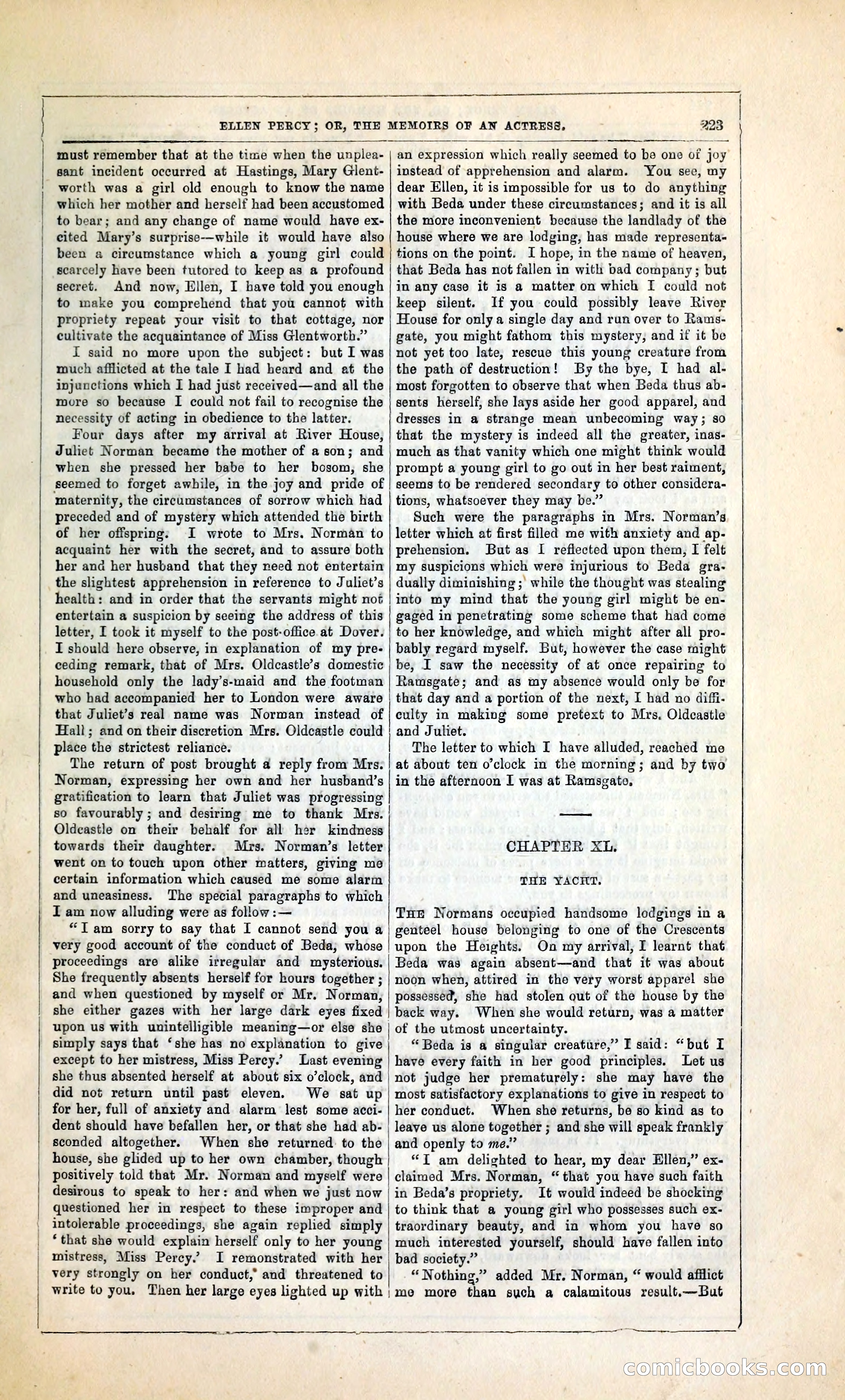 Ellen Percy; or, The Memoirs of an Actress — page 236 of 399