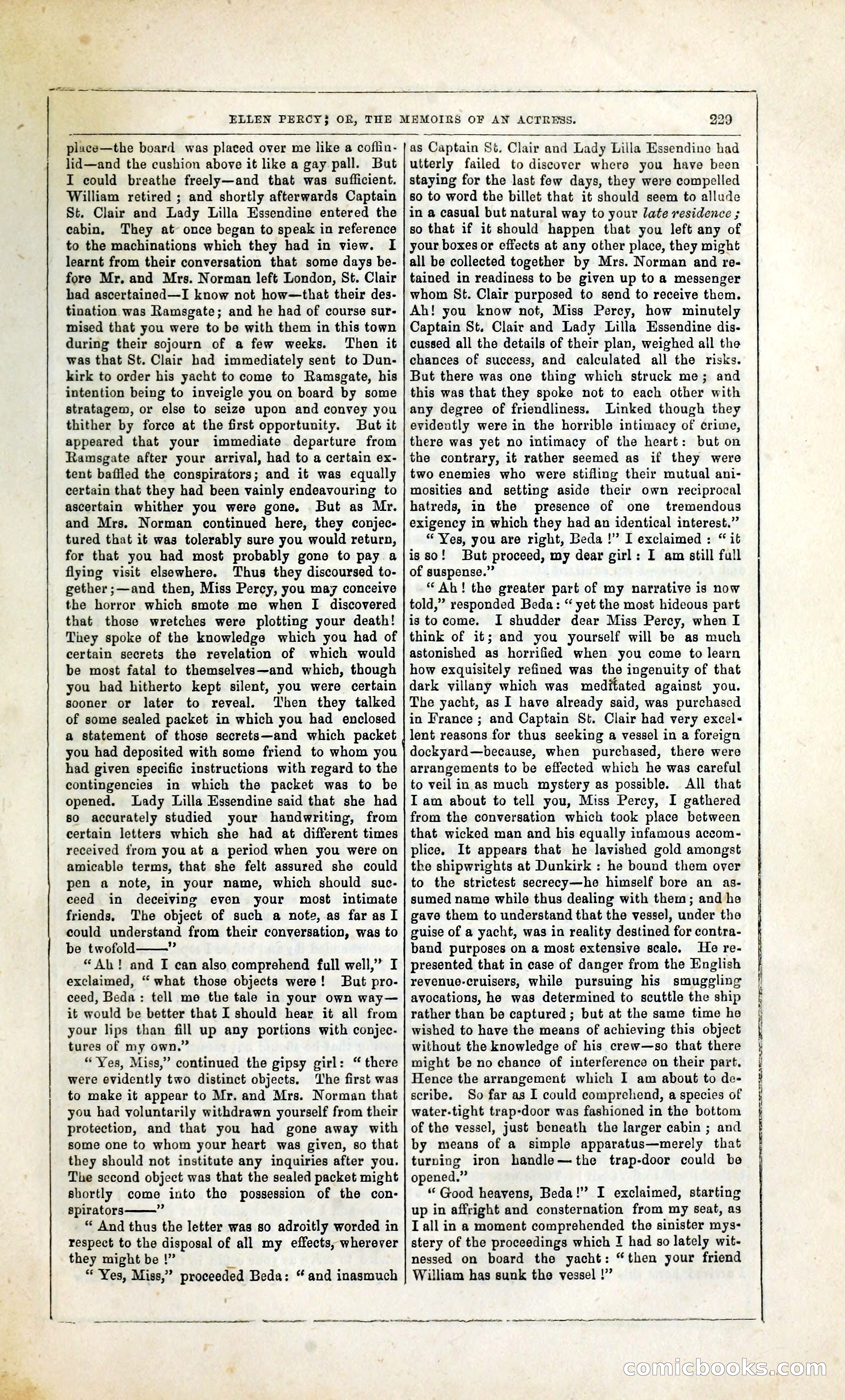 Ellen Percy; or, The Memoirs of an Actress — page 242 of 399