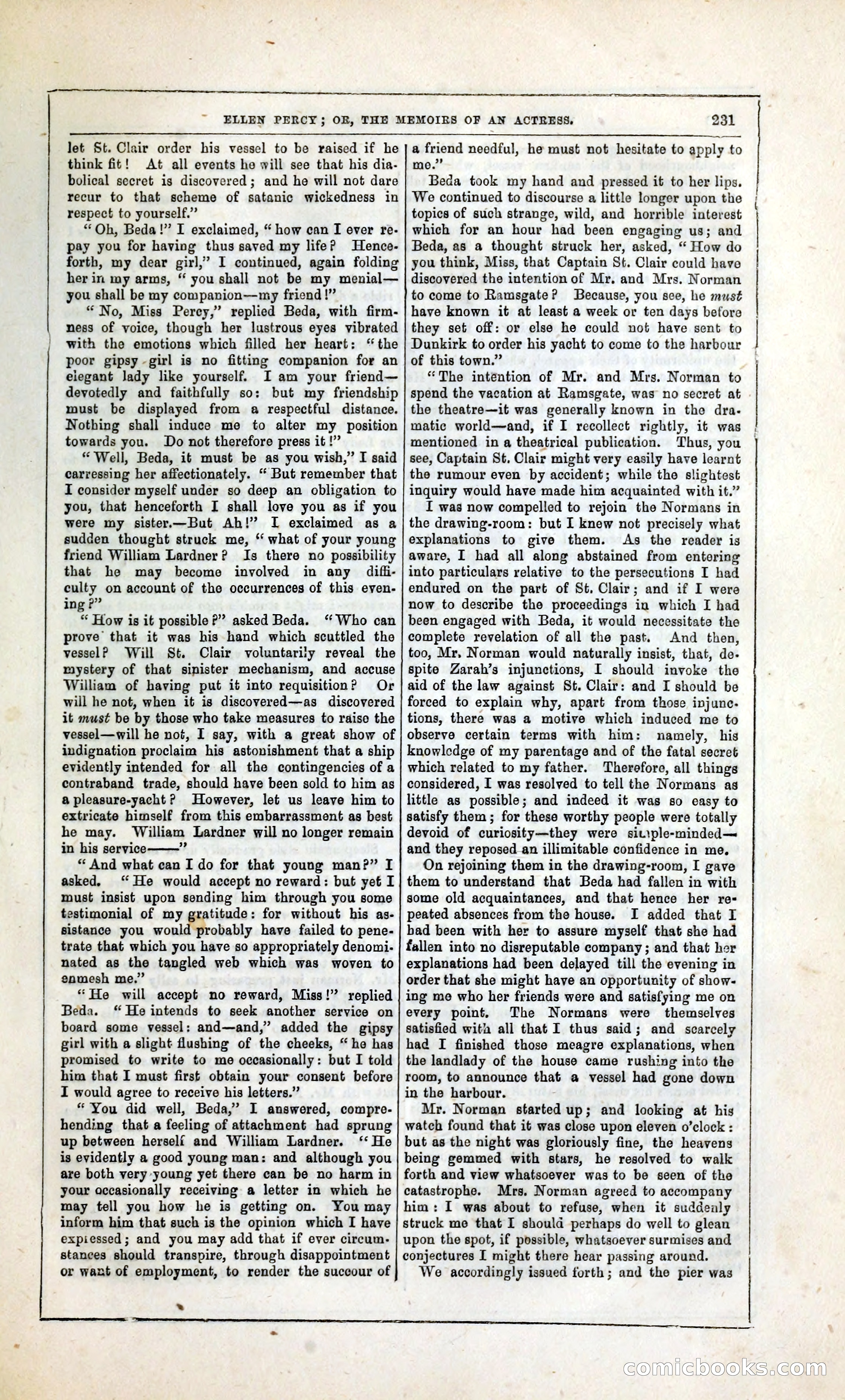 Ellen Percy; or, The Memoirs of an Actress — page 244 of 399