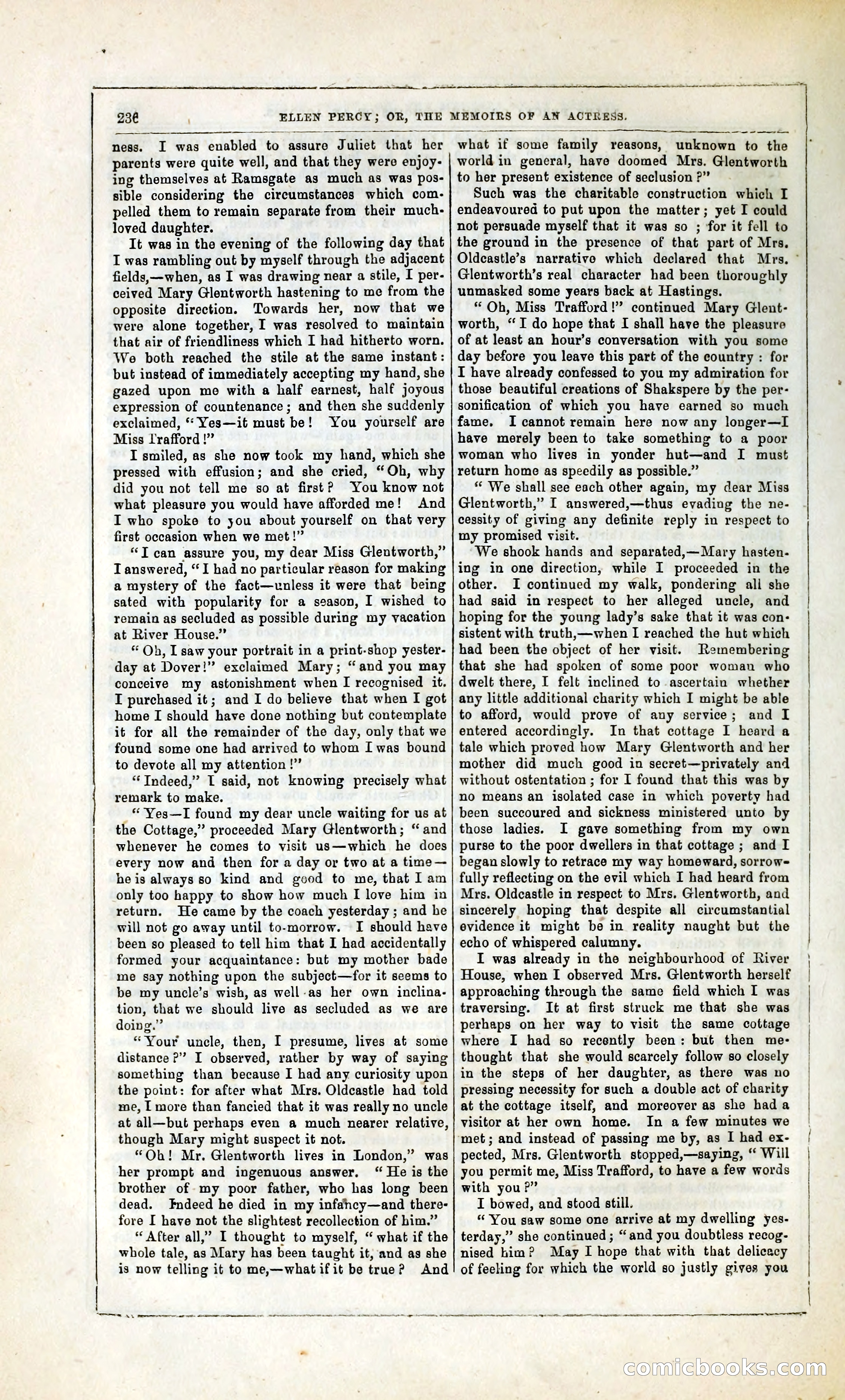 Ellen Percy; or, The Memoirs of an Actress — page 249 of 399