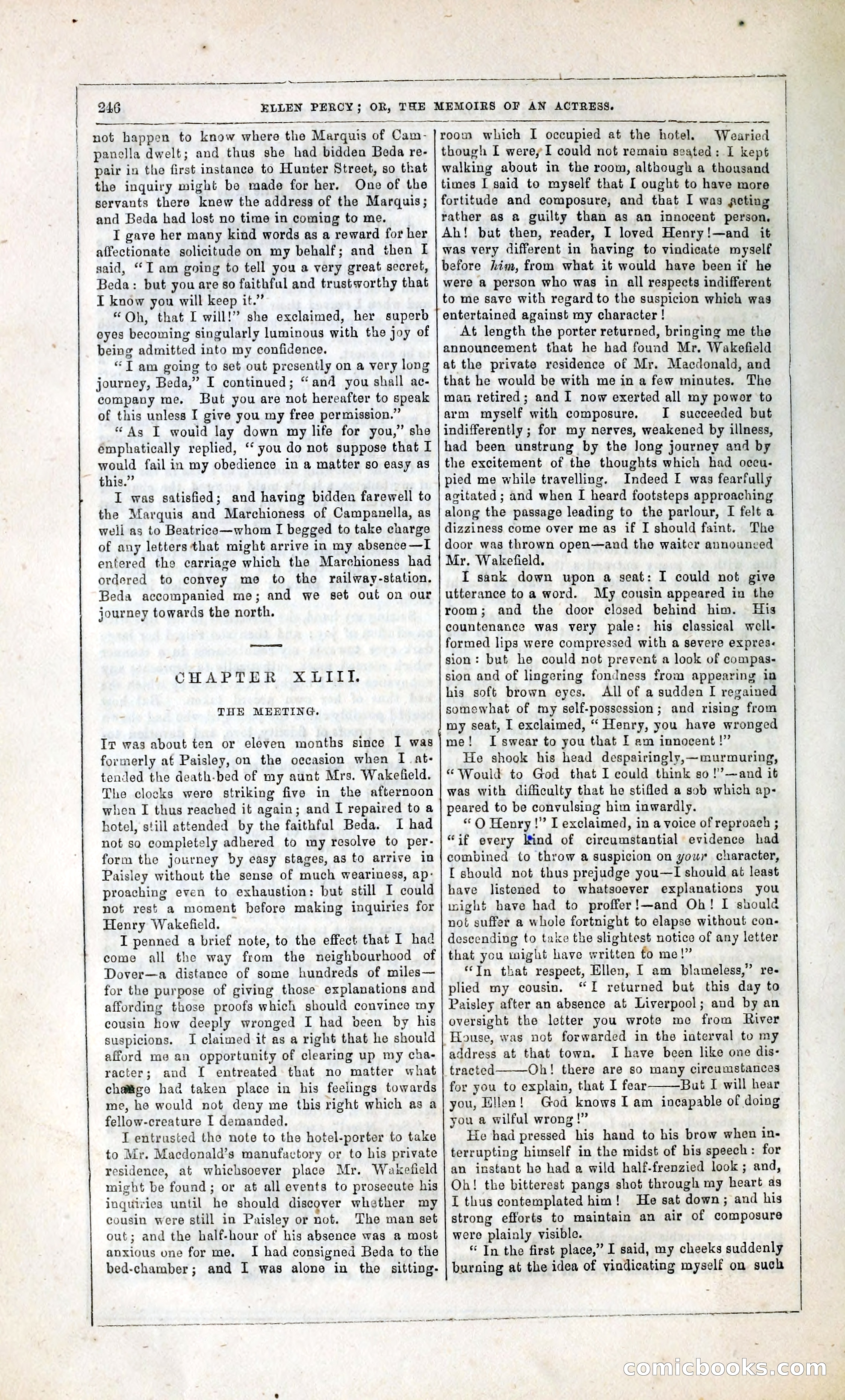 Ellen Percy; or, The Memoirs of an Actress — page 259 of 399