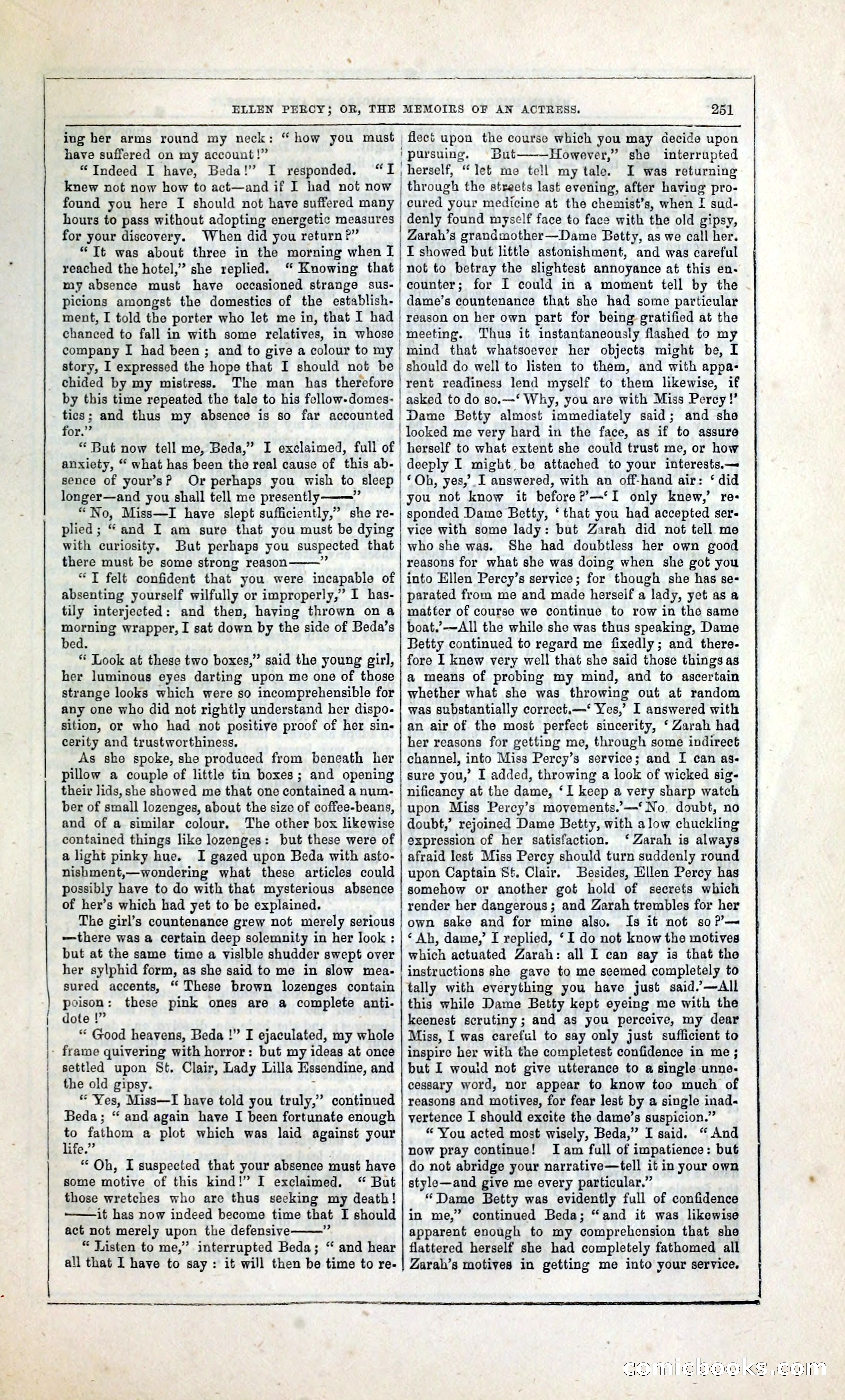 Ellen Percy; or, The Memoirs of an Actress — page 264 of 399
