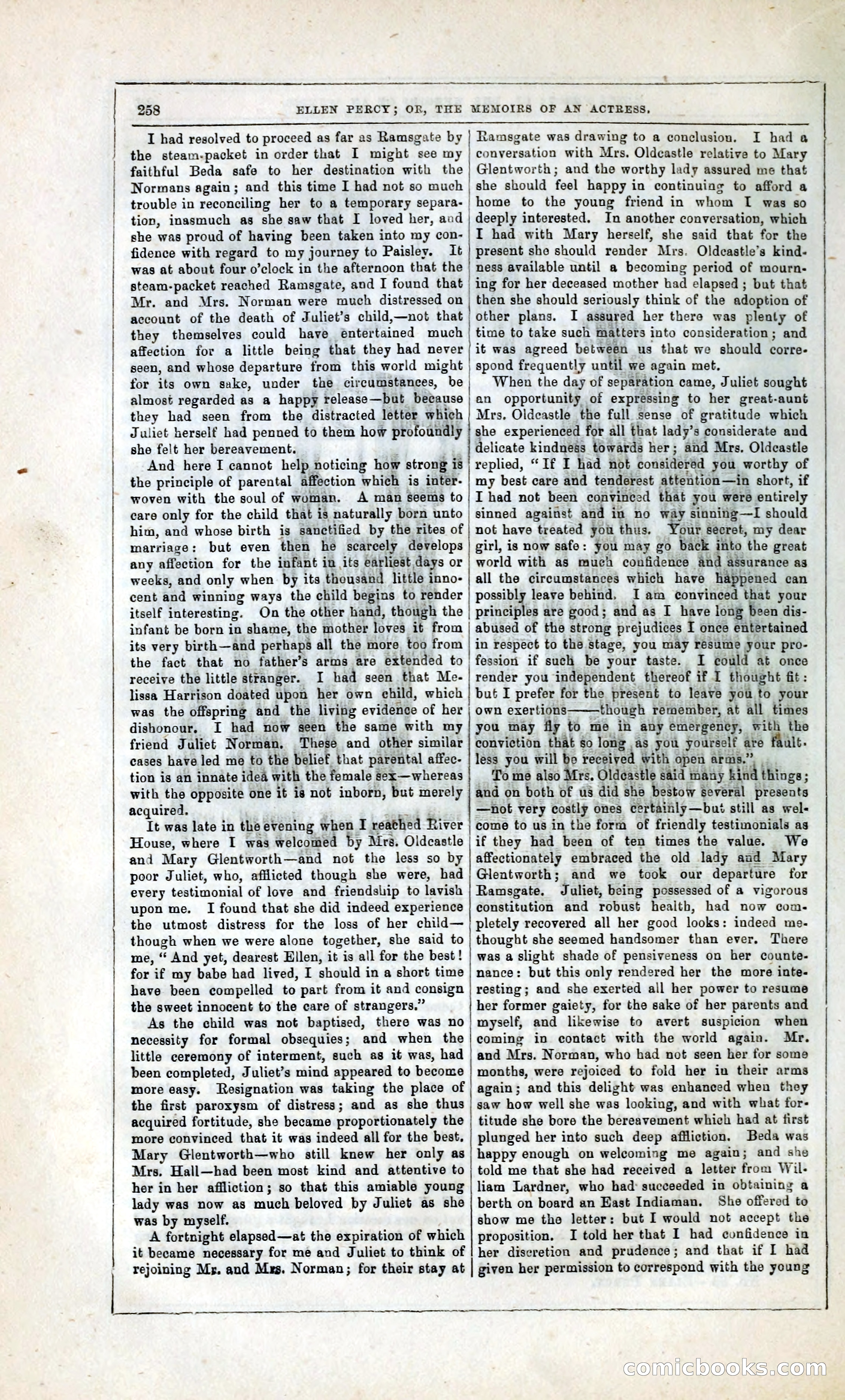 Ellen Percy; or, The Memoirs of an Actress — page 271 of 399