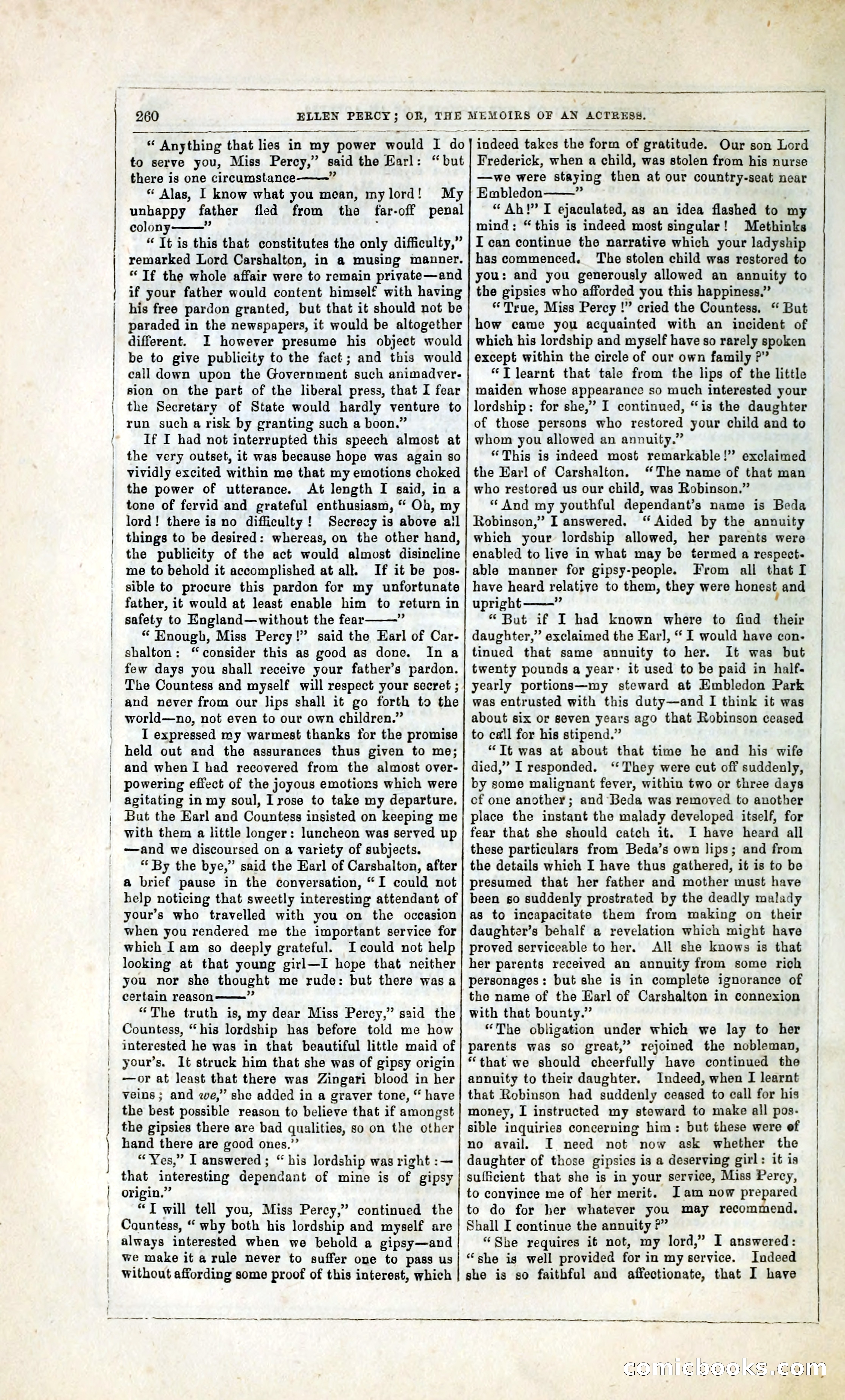 Ellen Percy; or, The Memoirs of an Actress — page 273 of 399