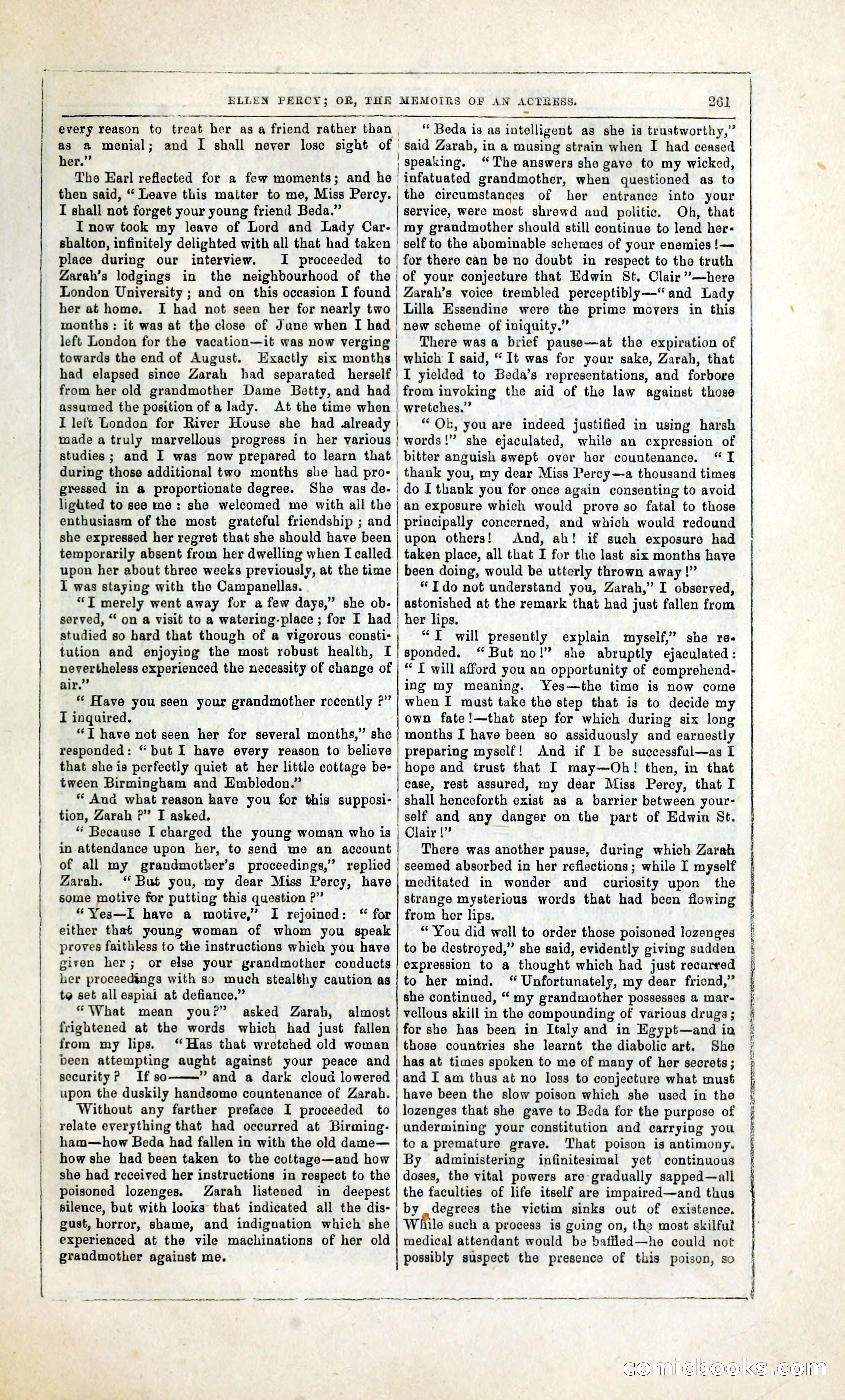 Ellen Percy; or, The Memoirs of an Actress — page 274 of 399