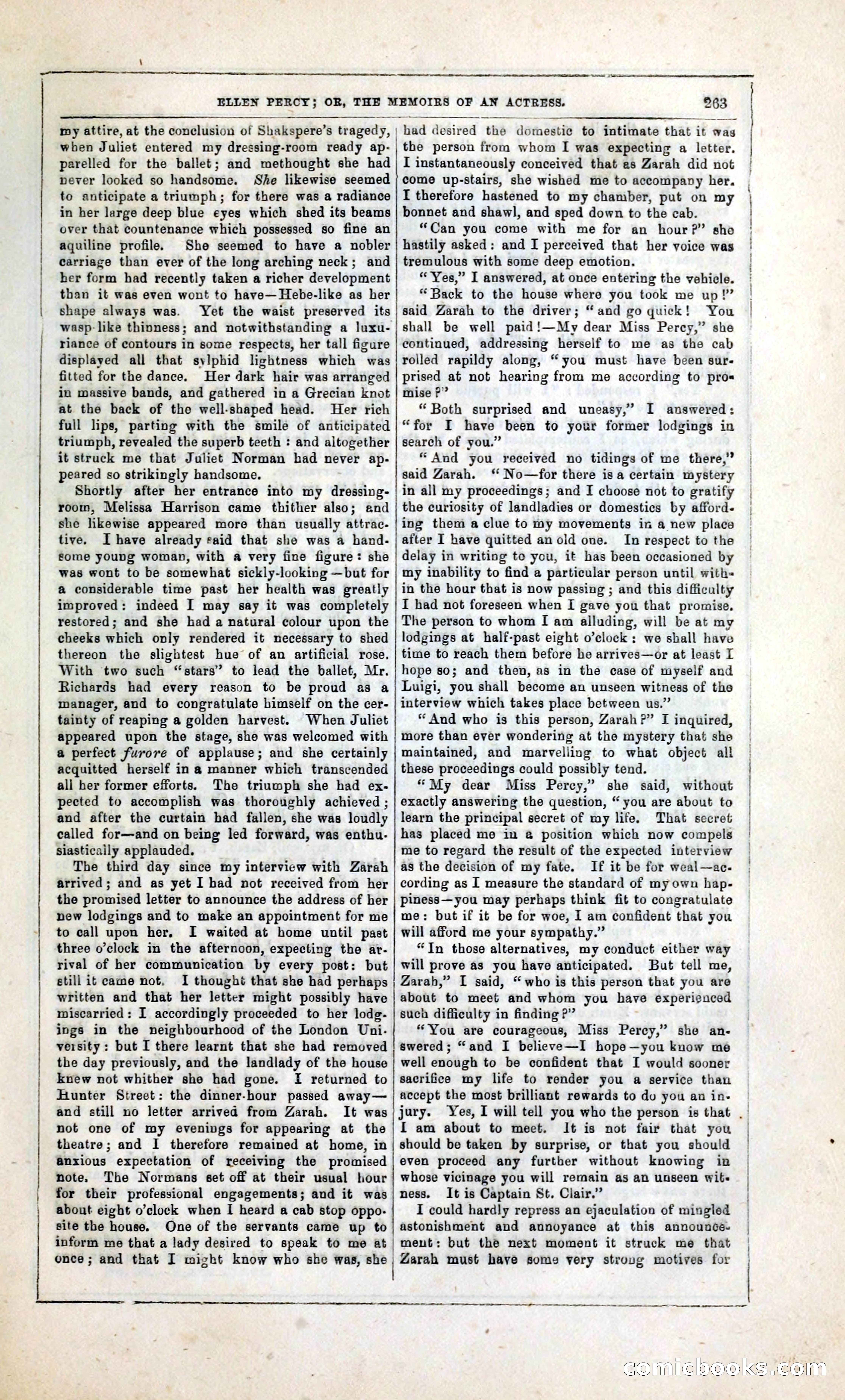 Ellen Percy; or, The Memoirs of an Actress — page 276 of 399