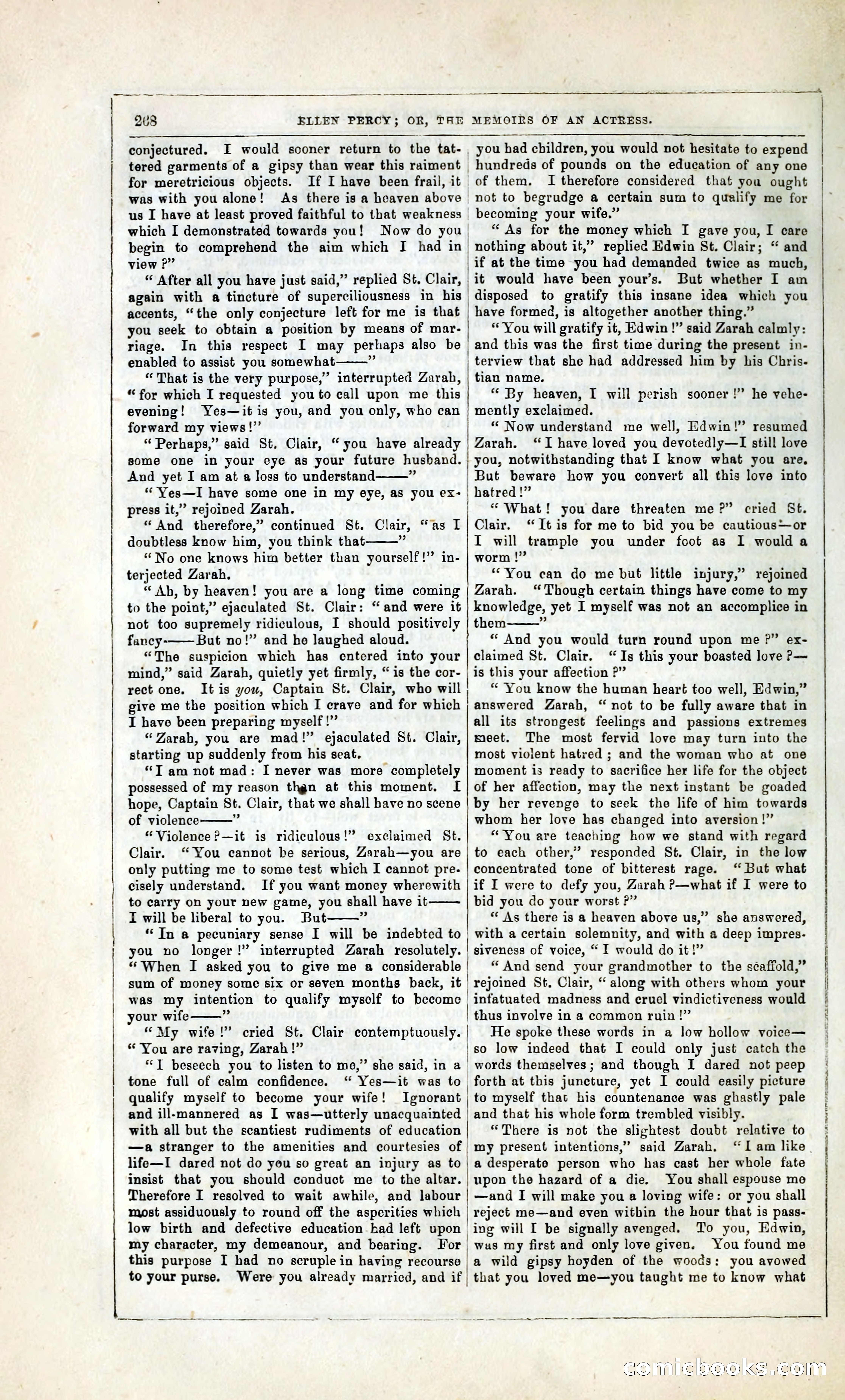 Ellen Percy; or, The Memoirs of an Actress — page 281 of 399