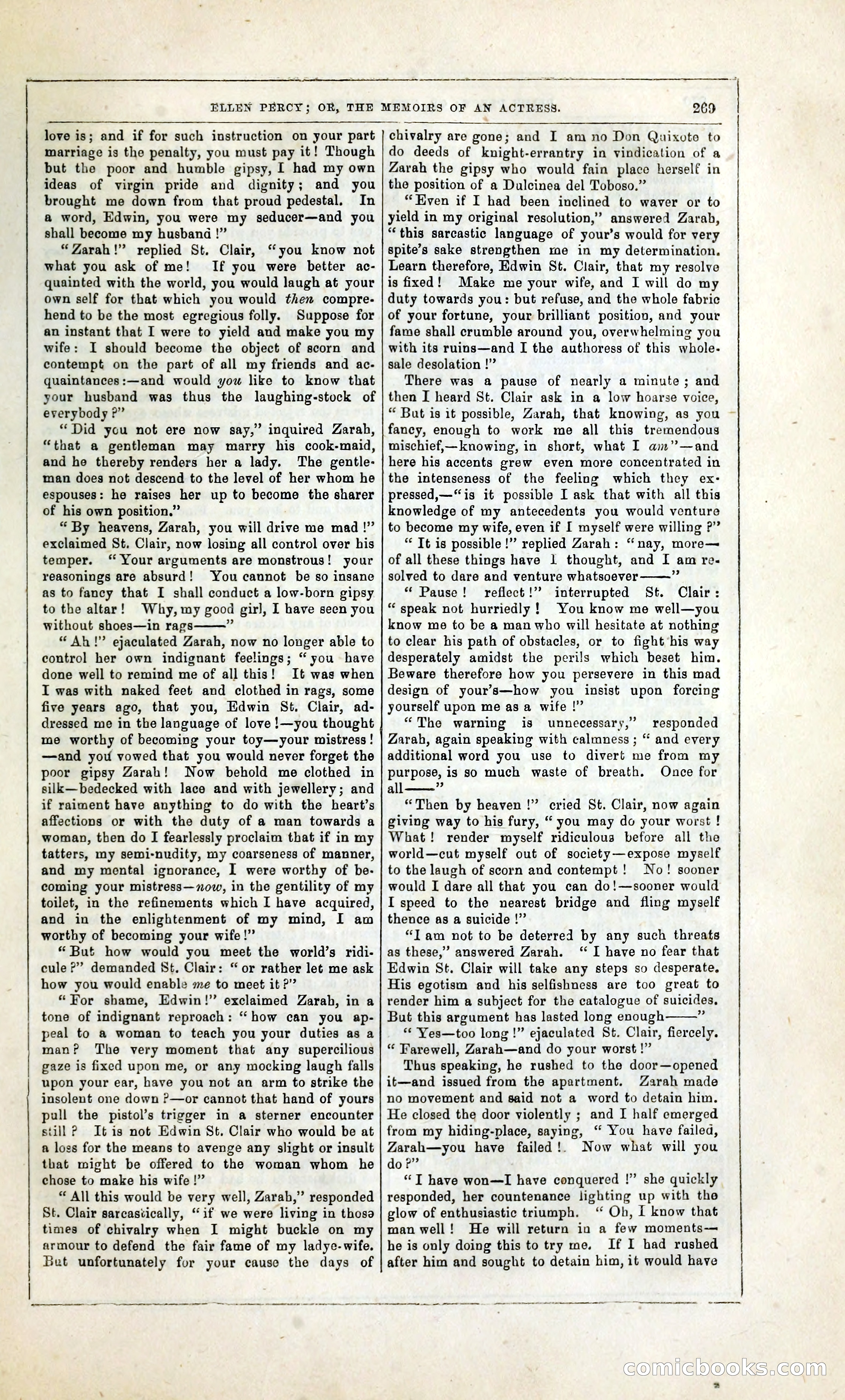 Ellen Percy; or, The Memoirs of an Actress — page 282 of 399