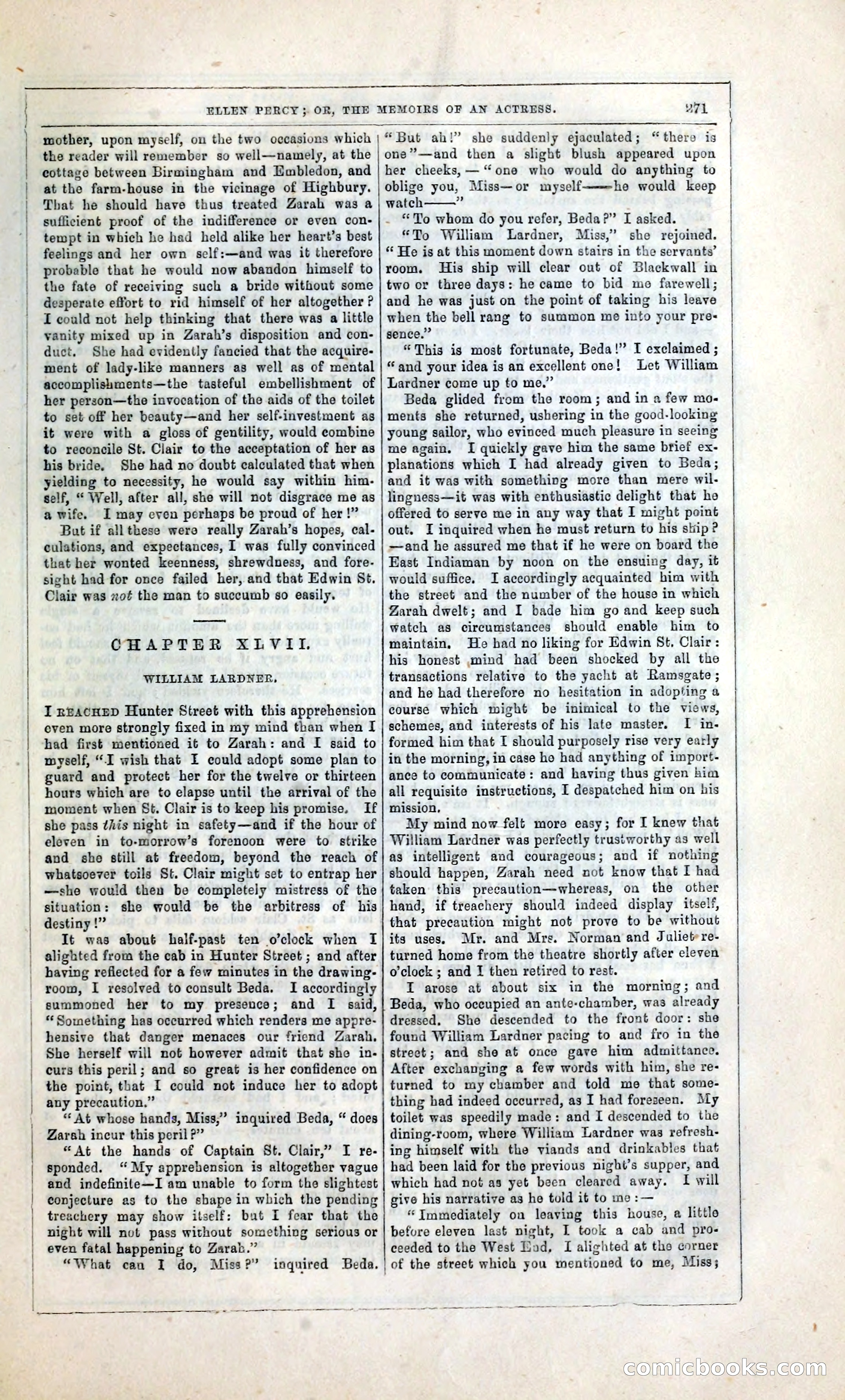 Ellen Percy; or, The Memoirs of an Actress — page 284 of 399
