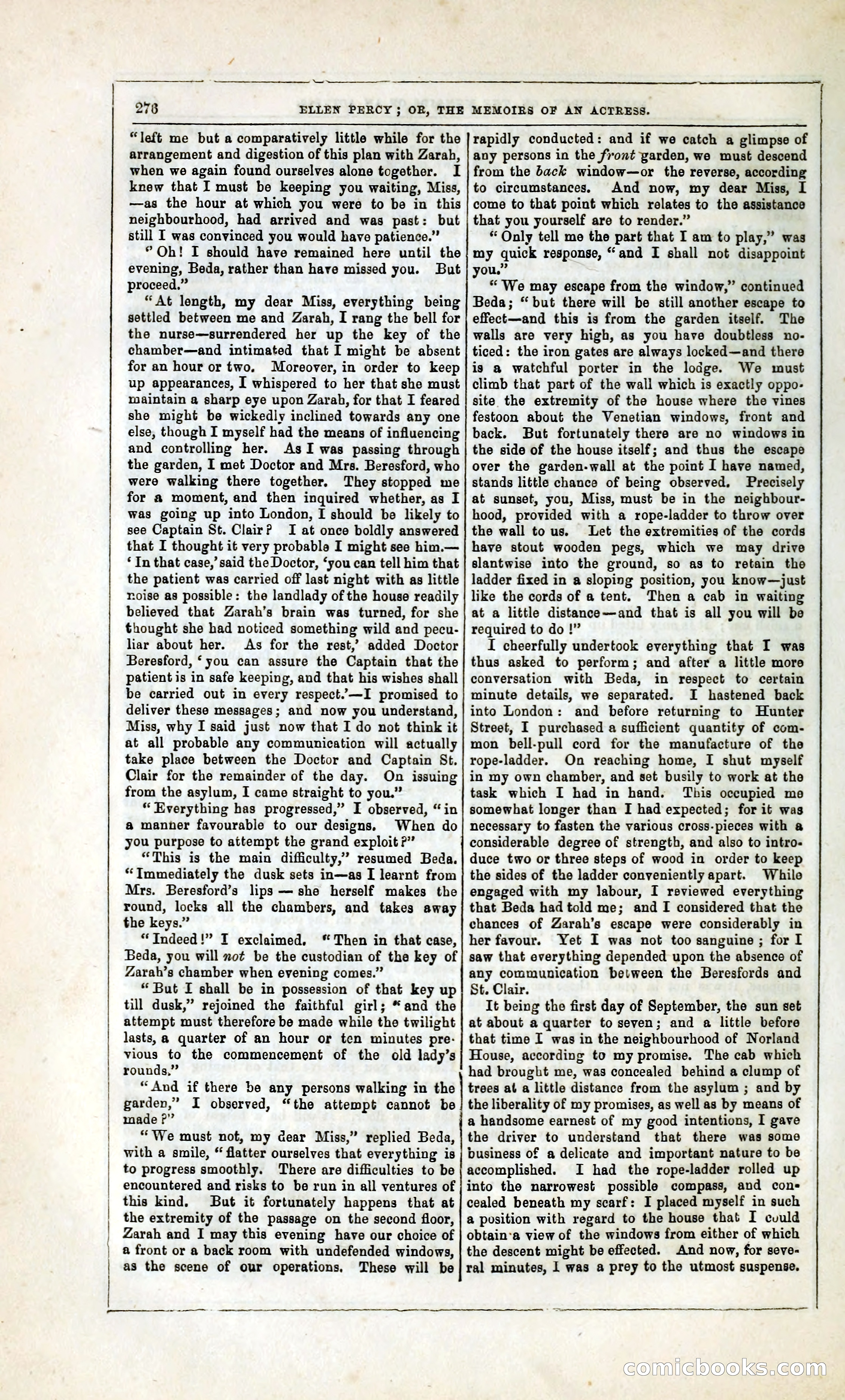 Ellen Percy; or, The Memoirs of an Actress — page 289 of 399