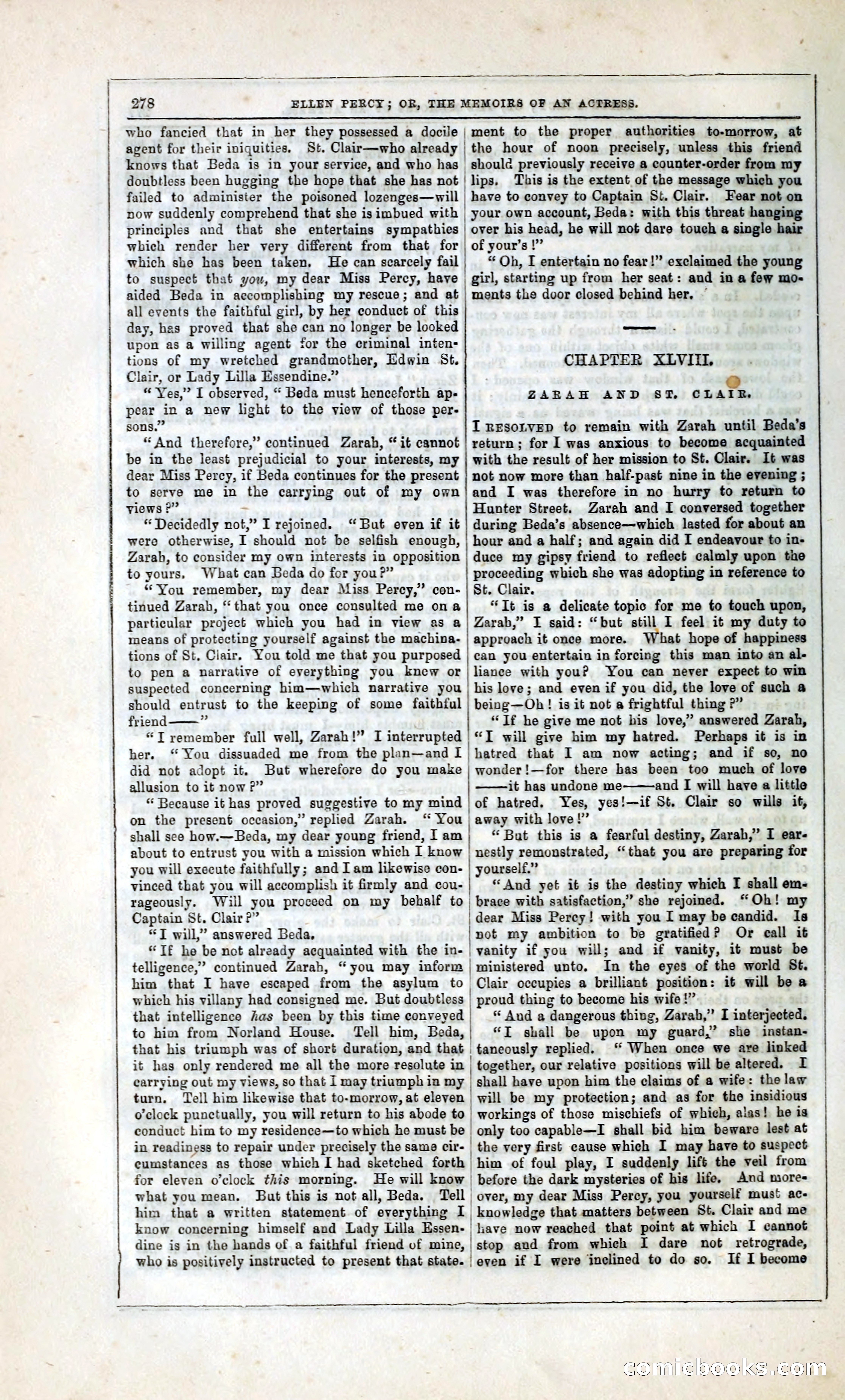 Ellen Percy; or, The Memoirs of an Actress — page 291 of 399