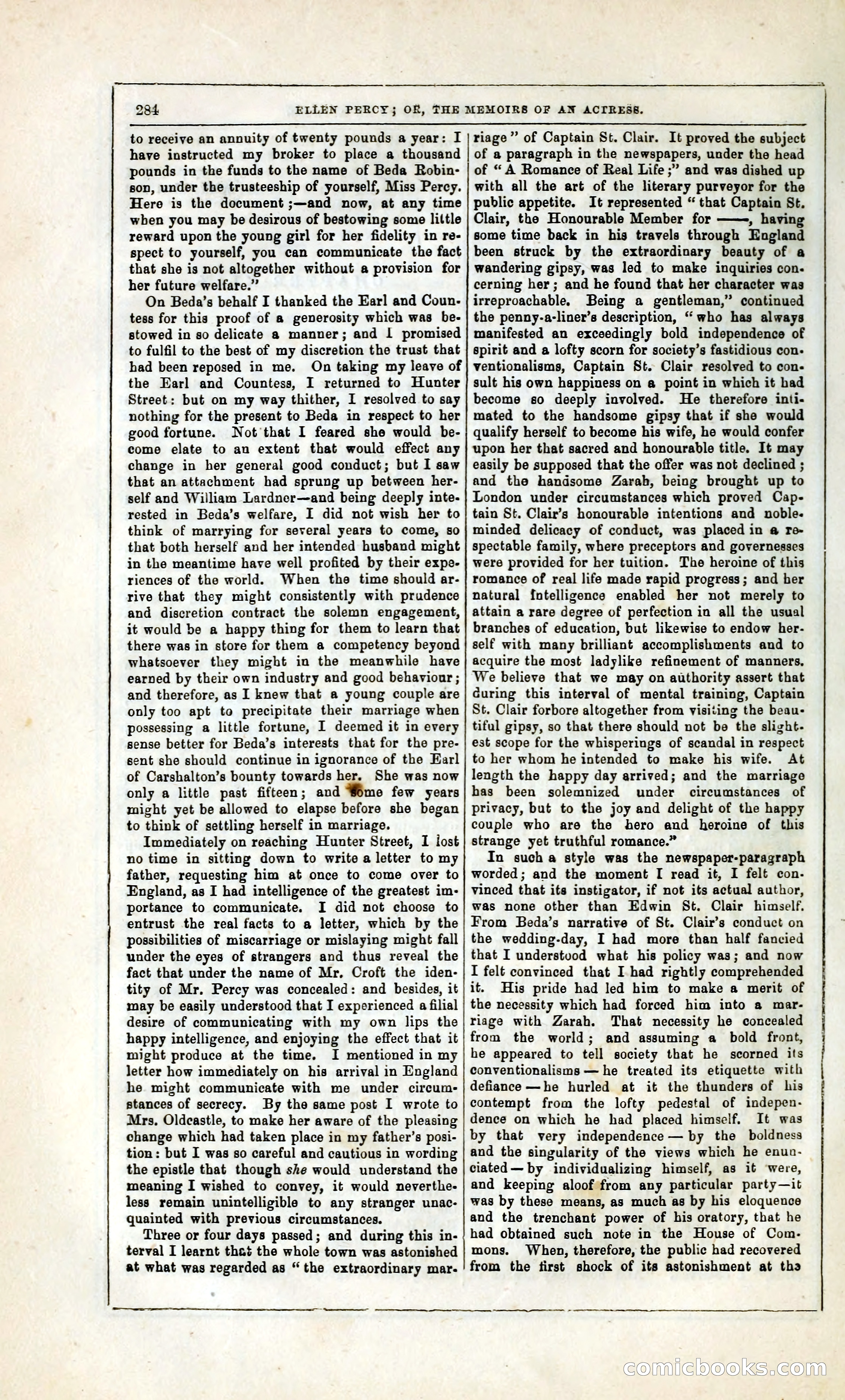 Ellen Percy; or, The Memoirs of an Actress — page 297 of 399