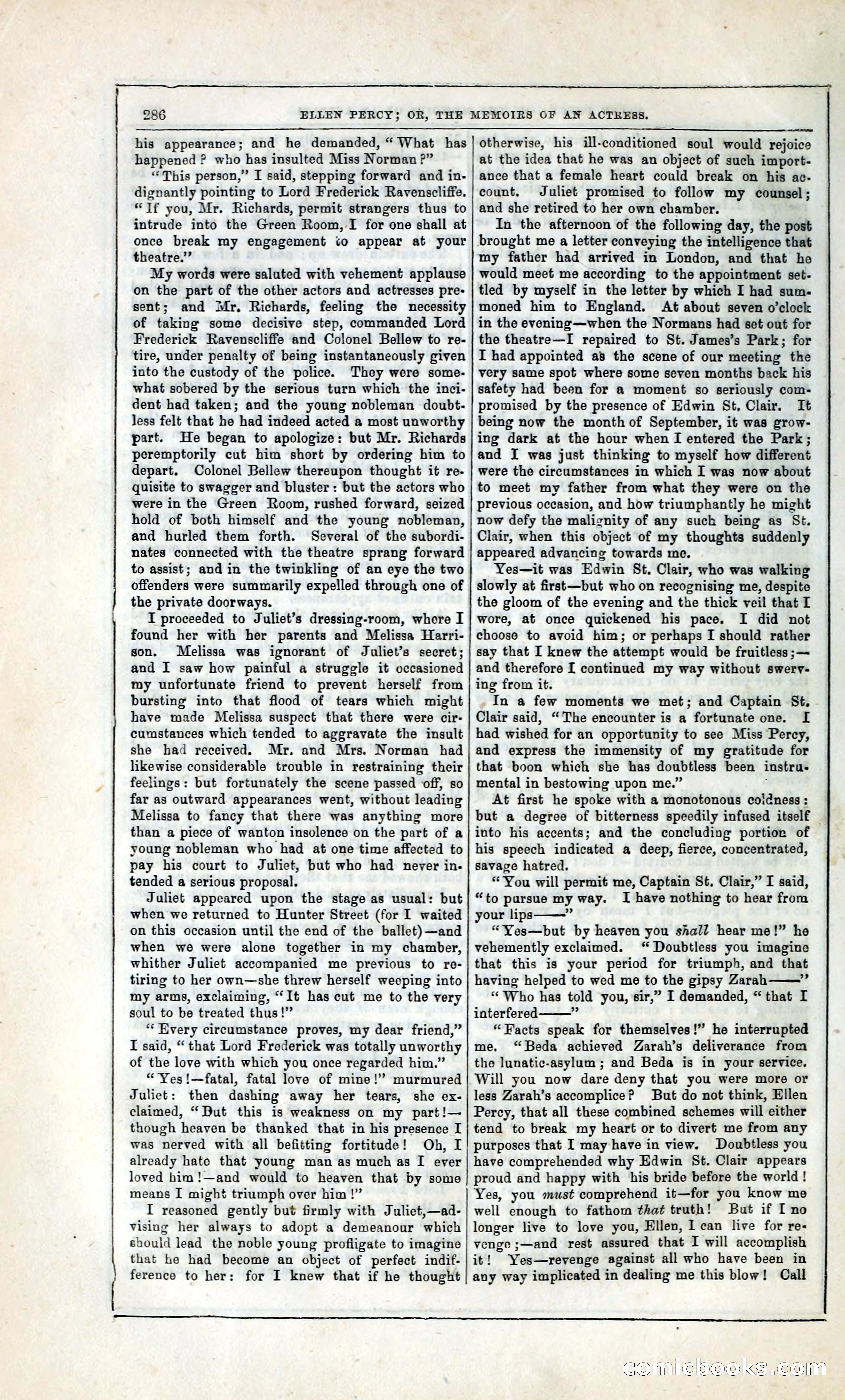 Ellen Percy; or, The Memoirs of an Actress — page 299 of 399