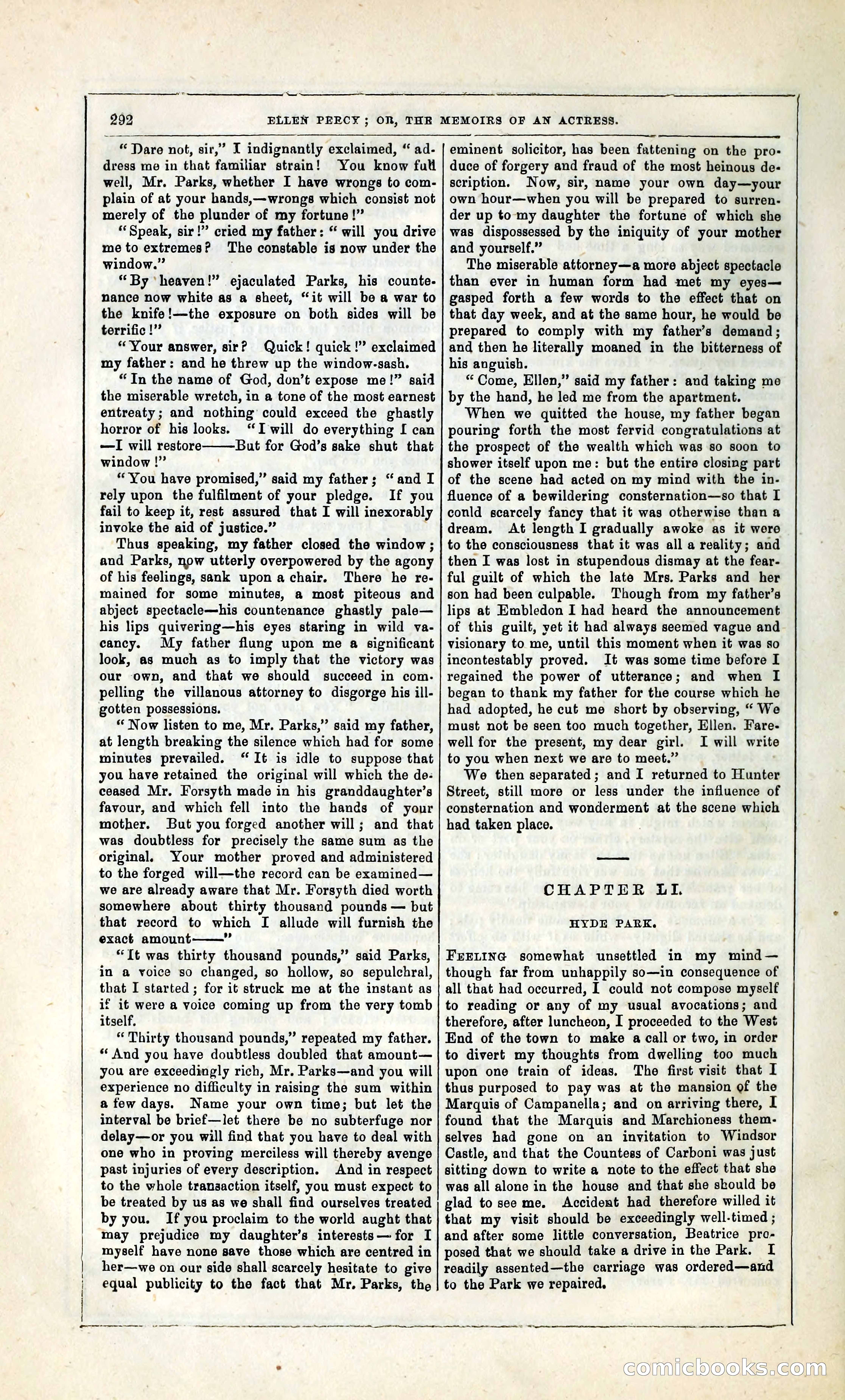 Ellen Percy; or, The Memoirs of an Actress — page 305 of 399