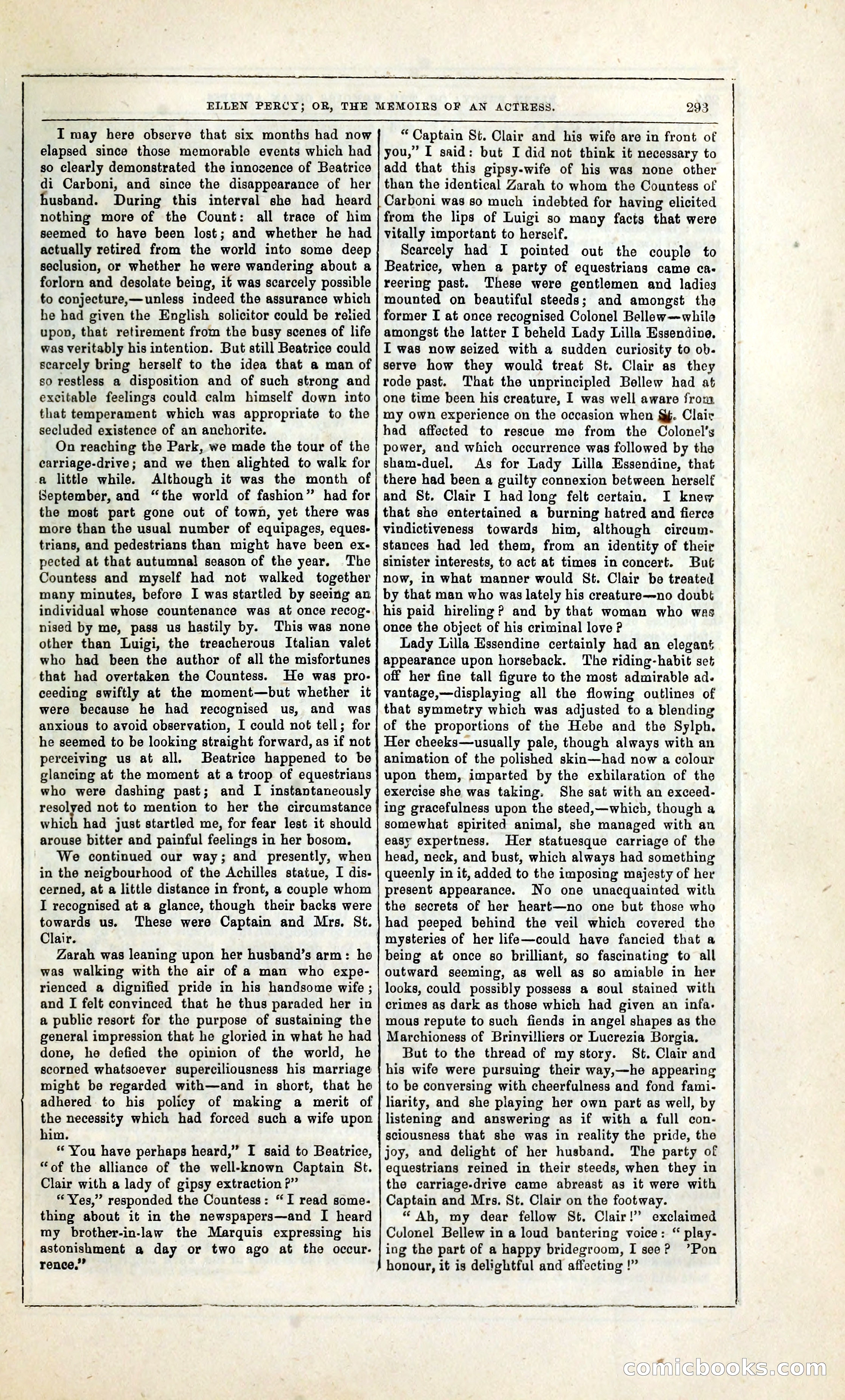 Ellen Percy; or, The Memoirs of an Actress — page 306 of 399
