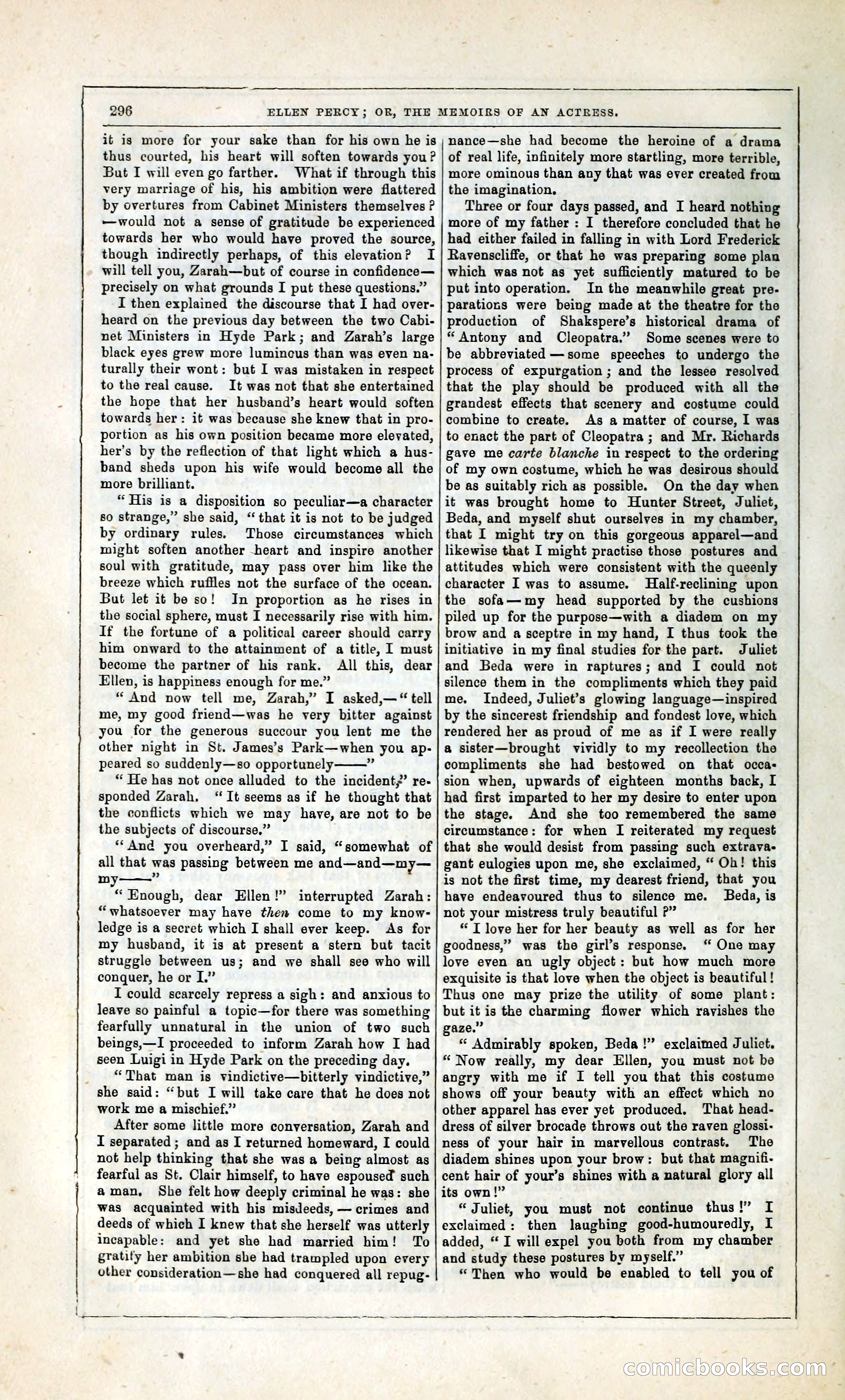 Ellen Percy; or, The Memoirs of an Actress — page 309 of 399