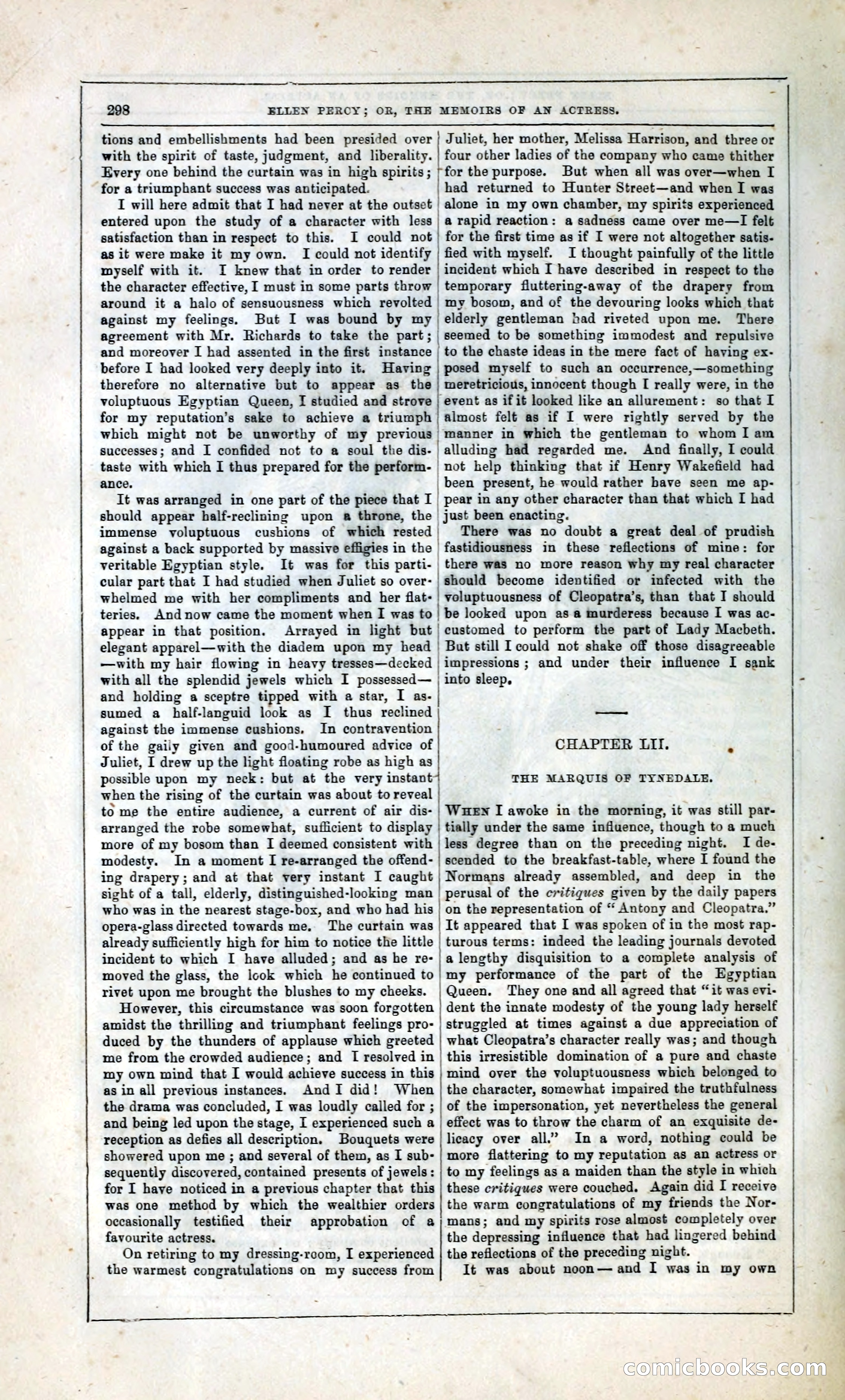 Ellen Percy; or, The Memoirs of an Actress — page 311 of 399