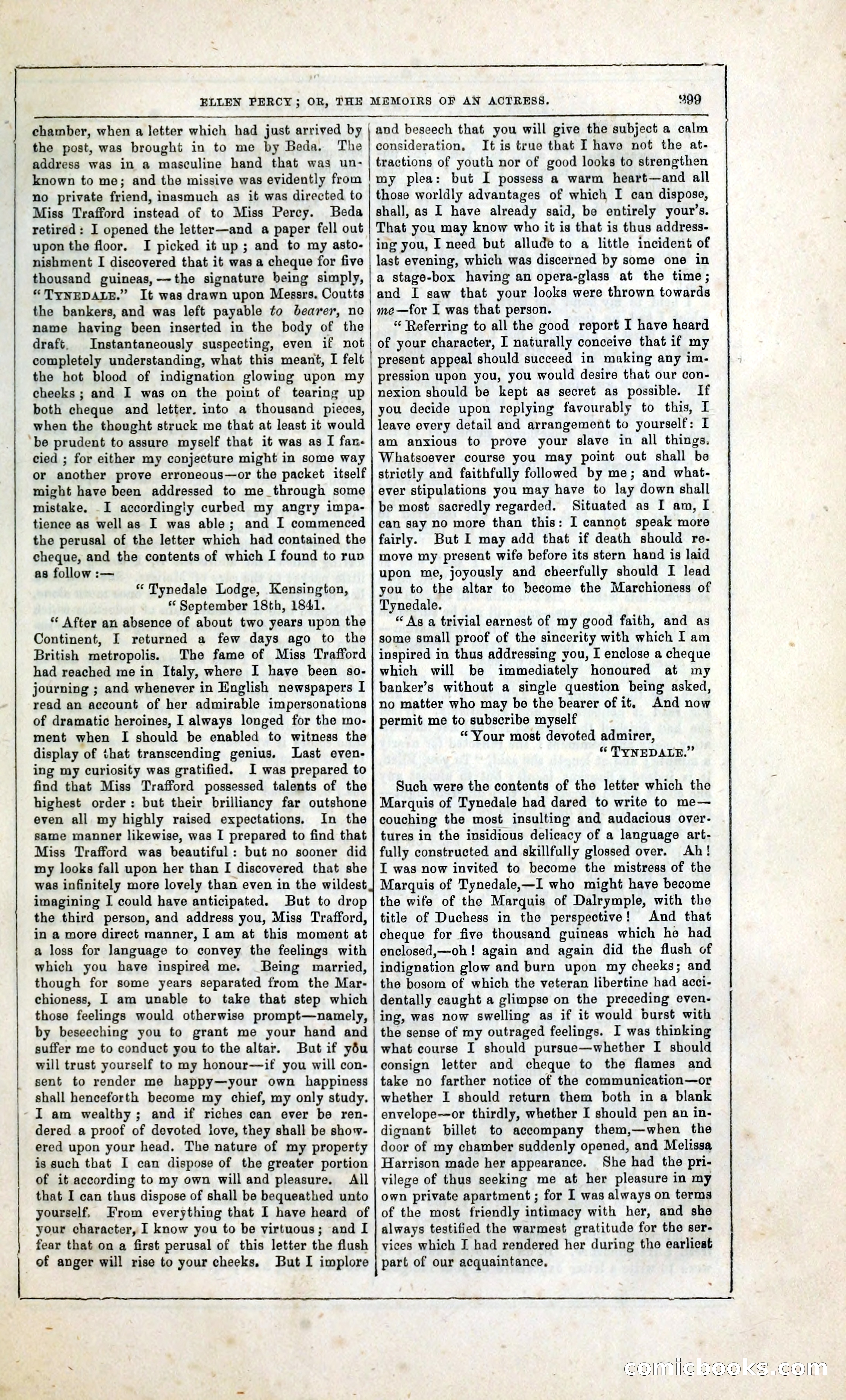 Ellen Percy; or, The Memoirs of an Actress — page 312 of 399
