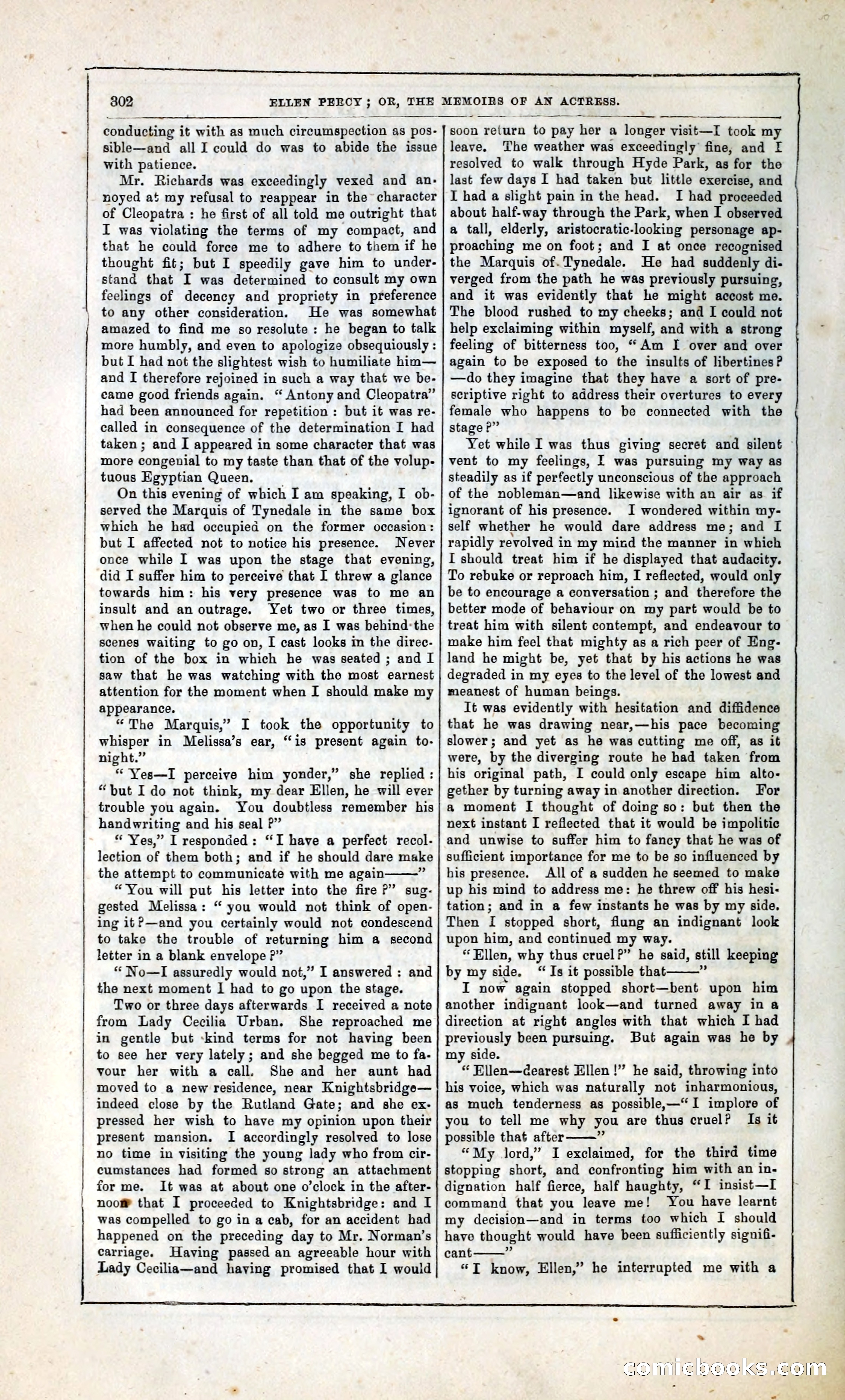 Ellen Percy; or, The Memoirs of an Actress — page 315 of 399